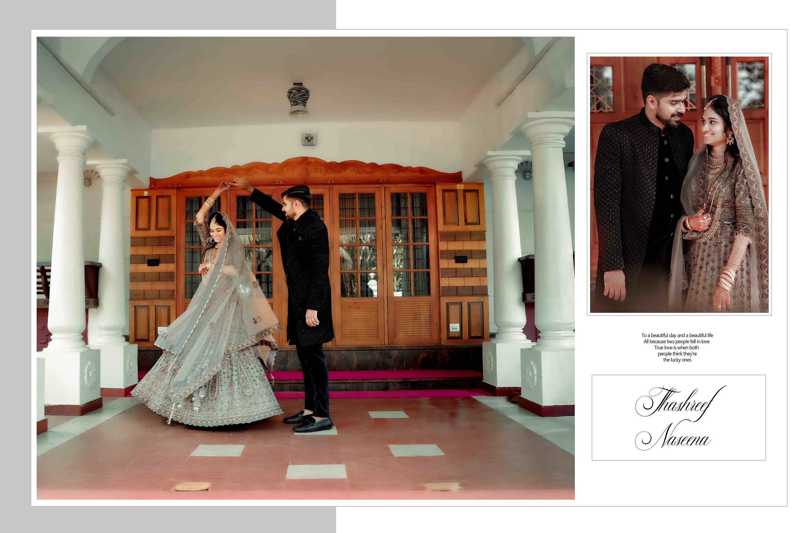 WEDDING ALBUM SHOWCASE. NTURE WEDDING