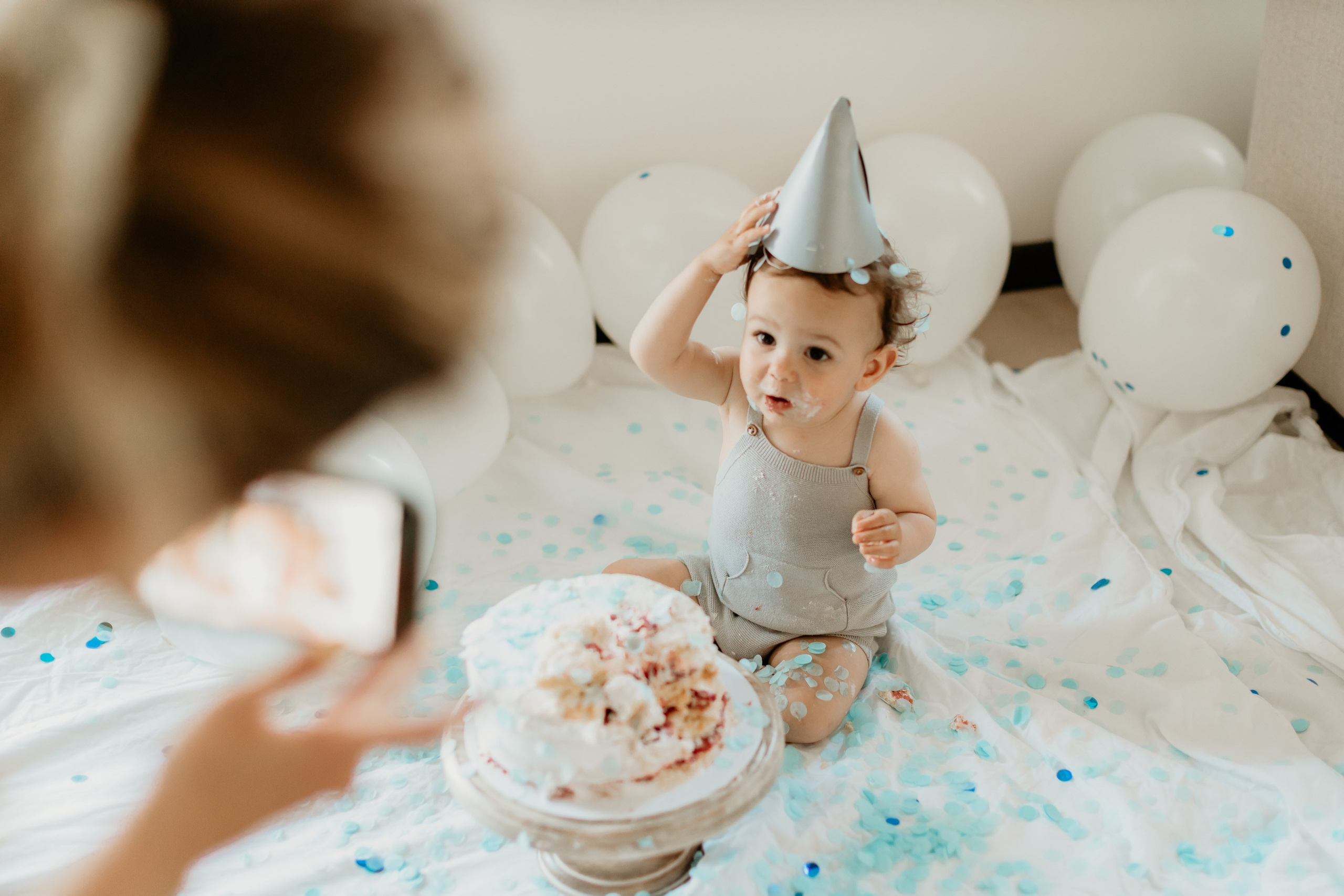 Cake Smash Session. Family and children photographer in Belgrade Milja Ciric