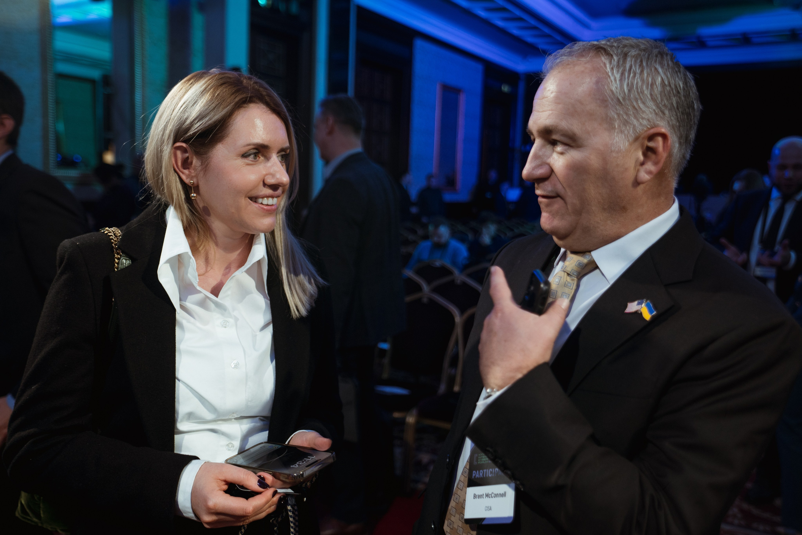 Cyber Resilience Forum. Kostiantyn Holinchenko. Reportage and portrait photographer
