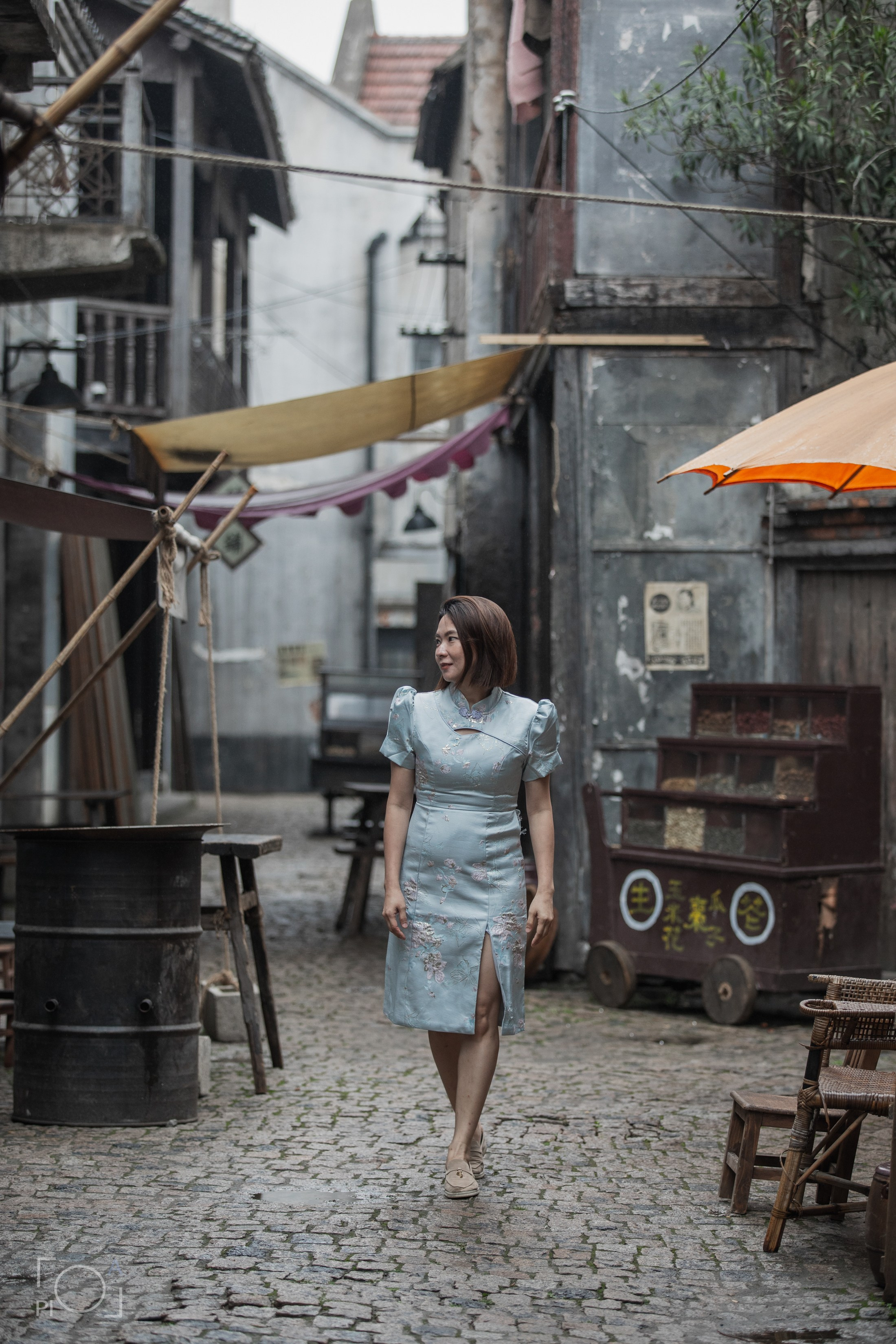 Семейная фотосессия в шанхайской киностудии. Photographer in Shanghai — Lola Pidluskaya