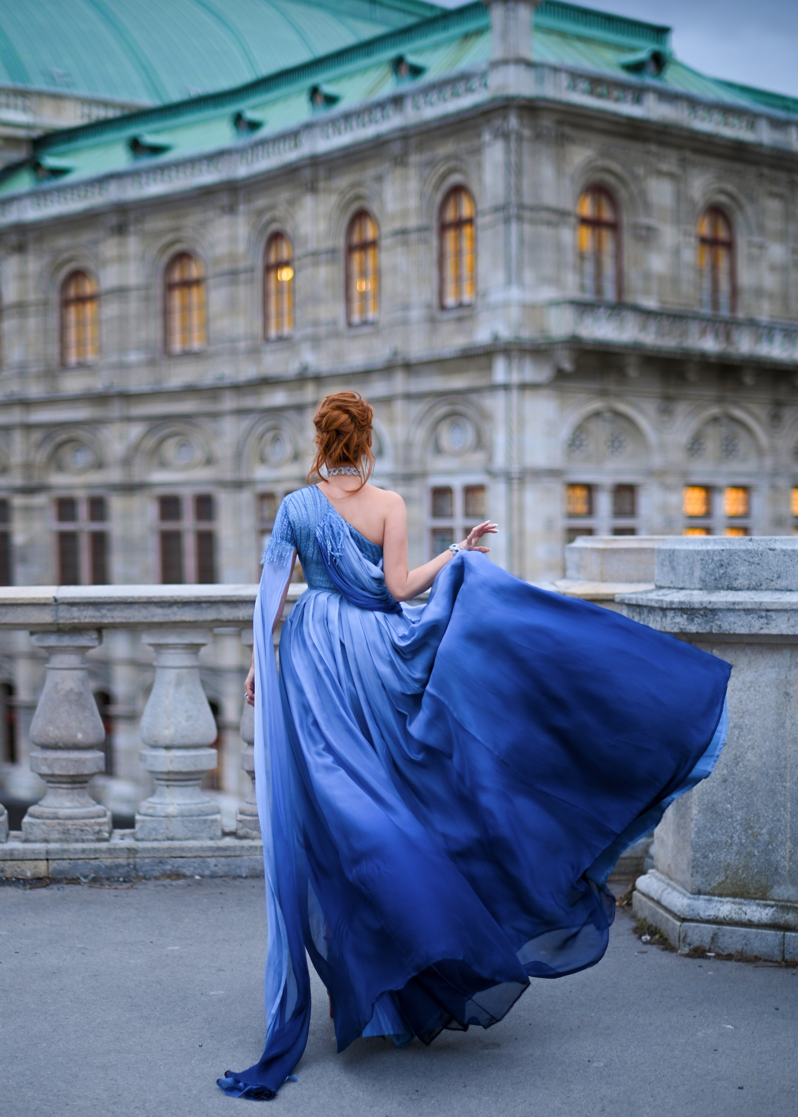 Tara for Viennese Opera Ball. Photo Vienna and Bratislava