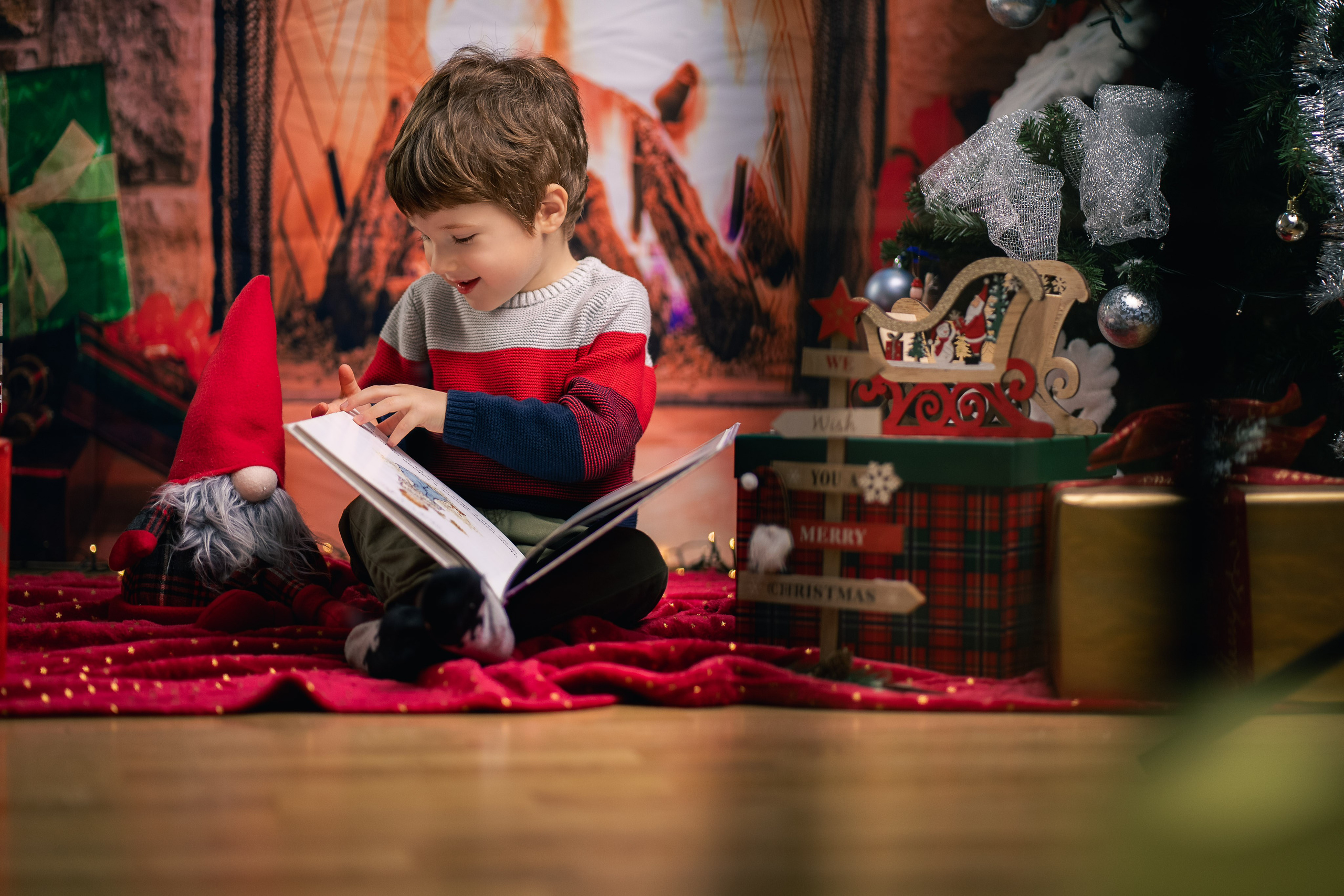 Sedinta foto Craciun — Gradinita Miniterra. Liviu Andrei - Fotograf