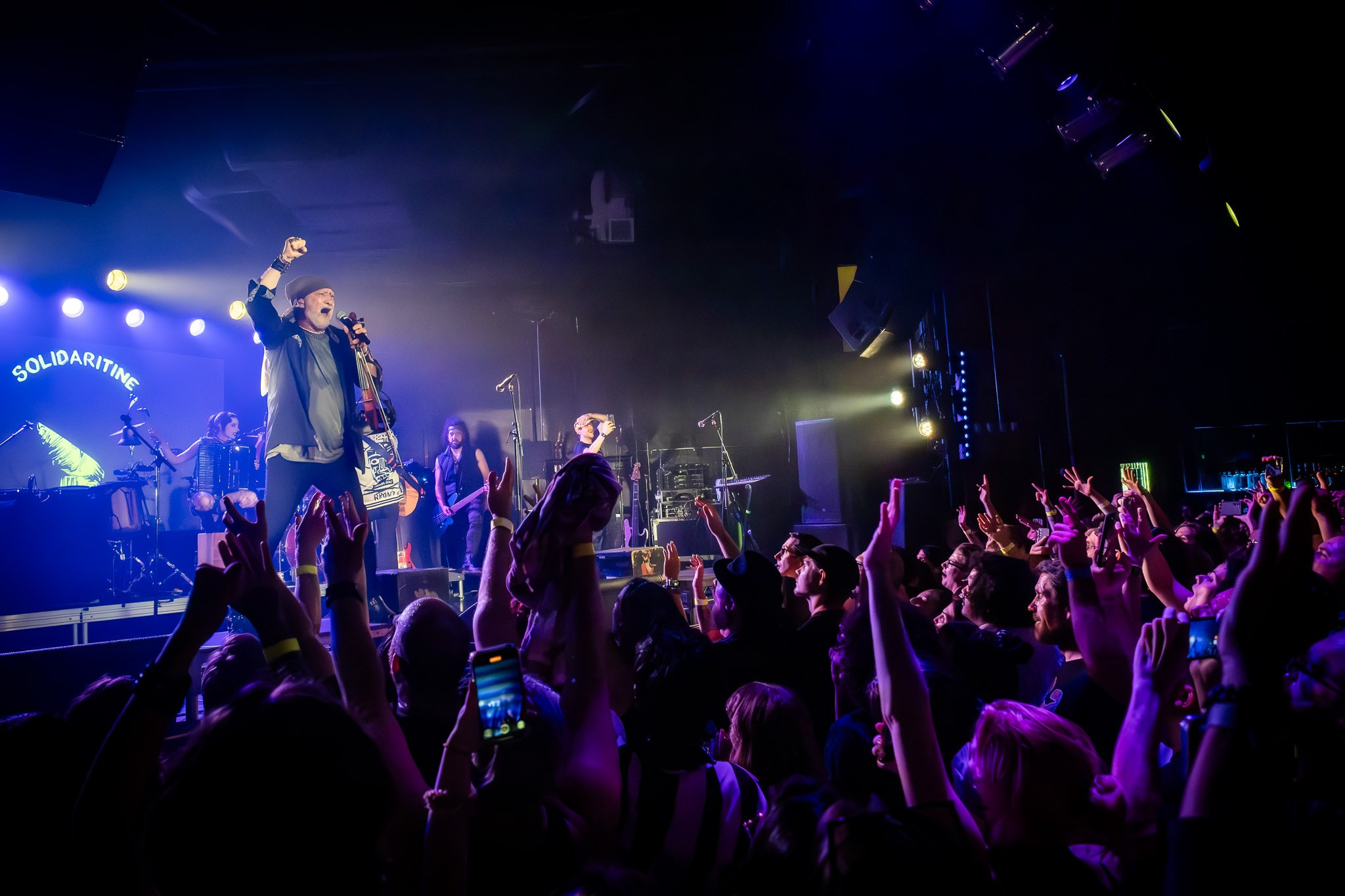 GOGOL BORDELLO / SACRAMENTO. Reportage concert portrait photography in the San Francisco Bay Area