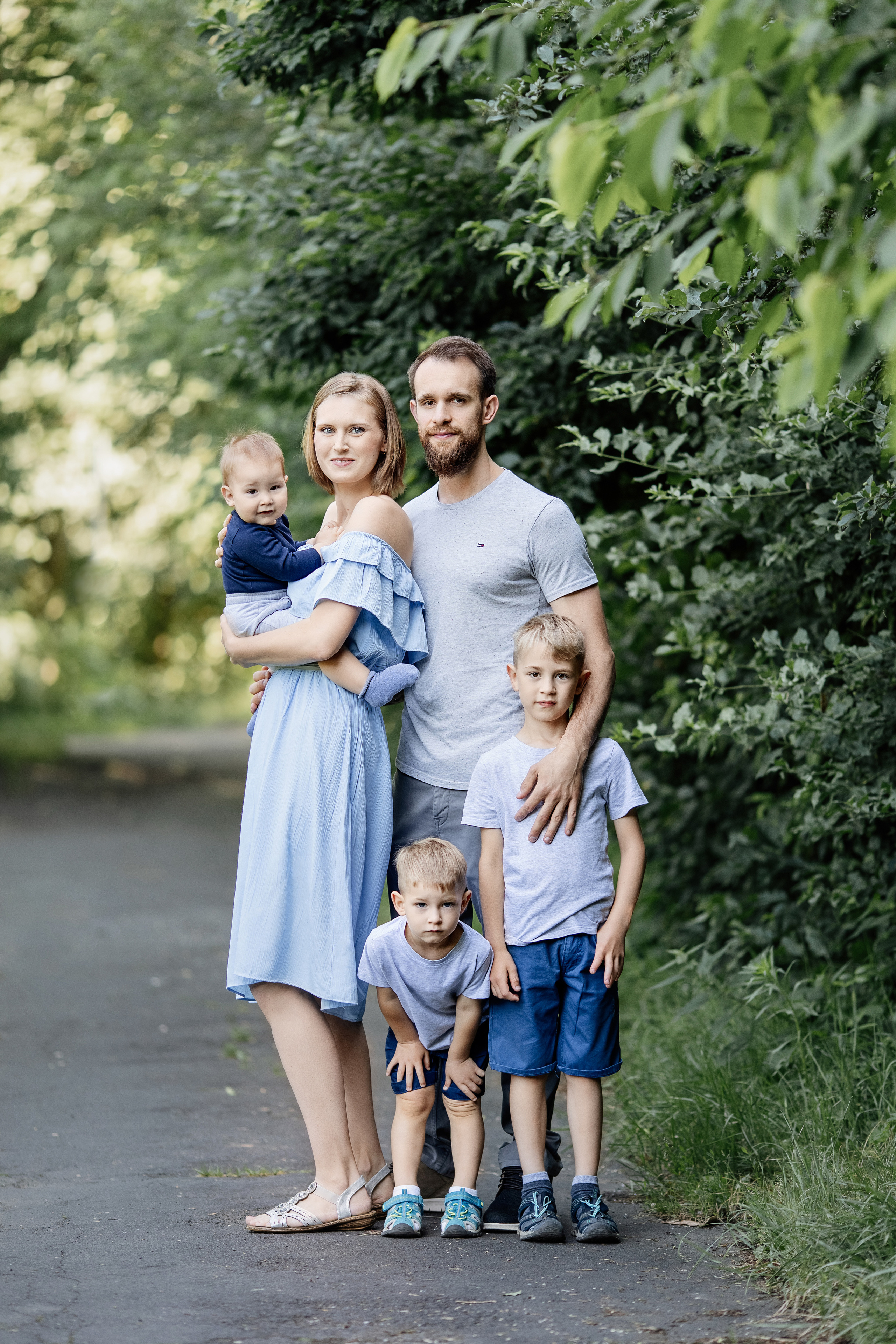 Familienfotoshooting in der Aggerbogen. Elena Osadcij Photography Lohmar NRW