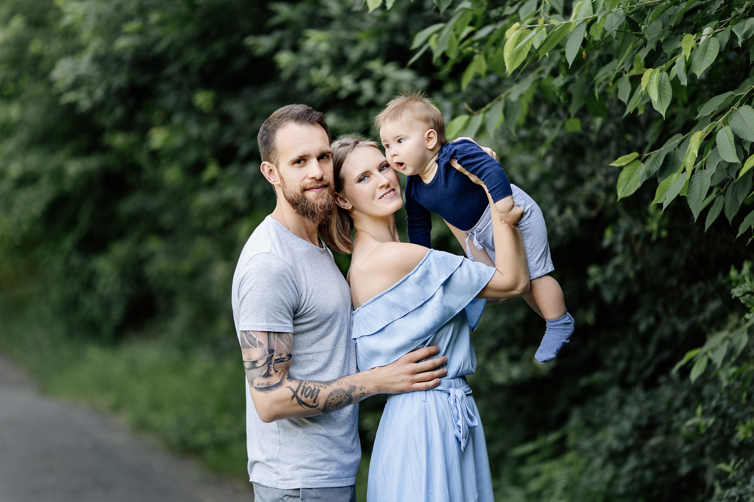 Familienfotoshooting in der Aggerbogen. Elena Osadcij Photography Lohmar NRW