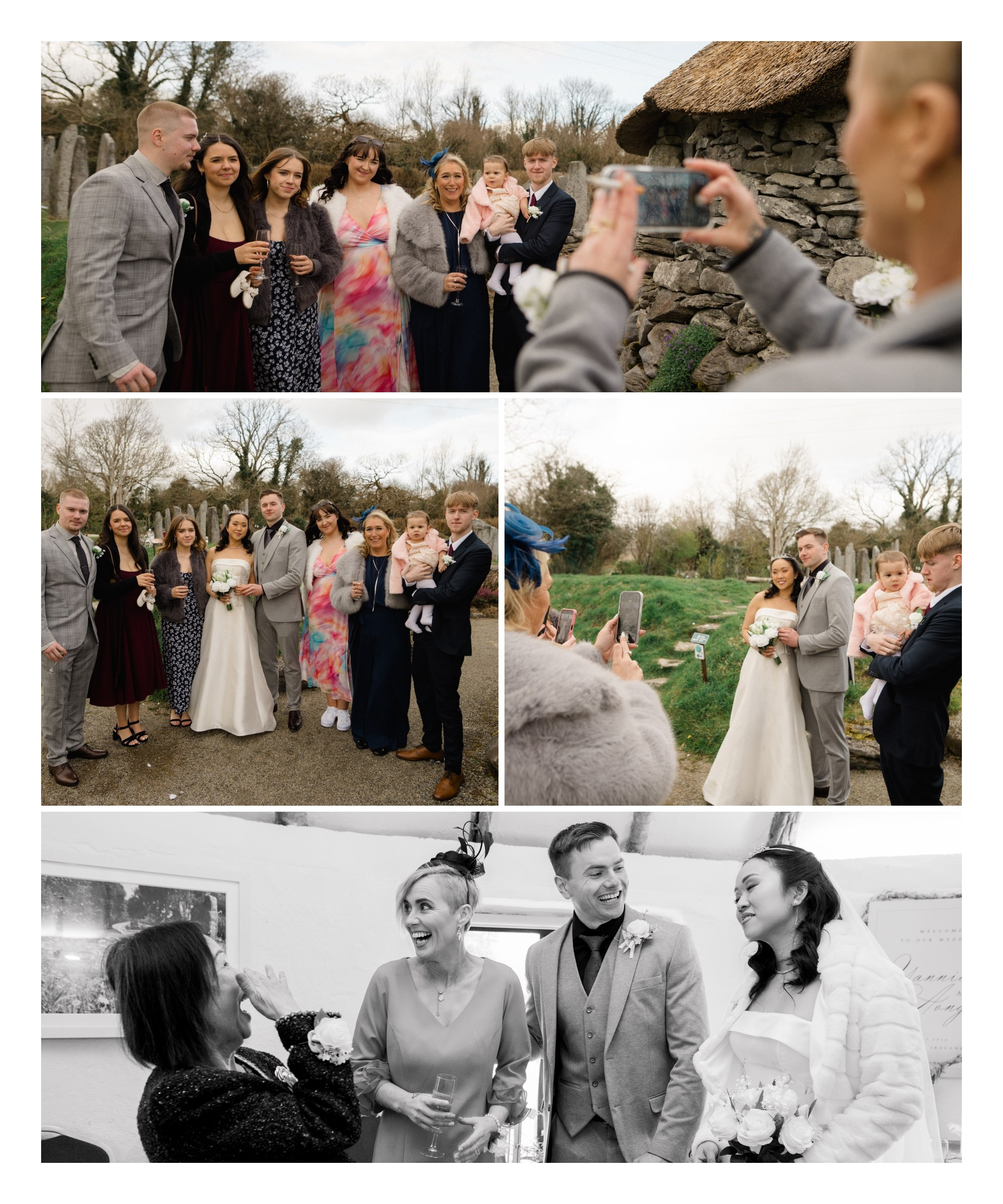Aongas & Yannie. Wedding and family photographer Ireland