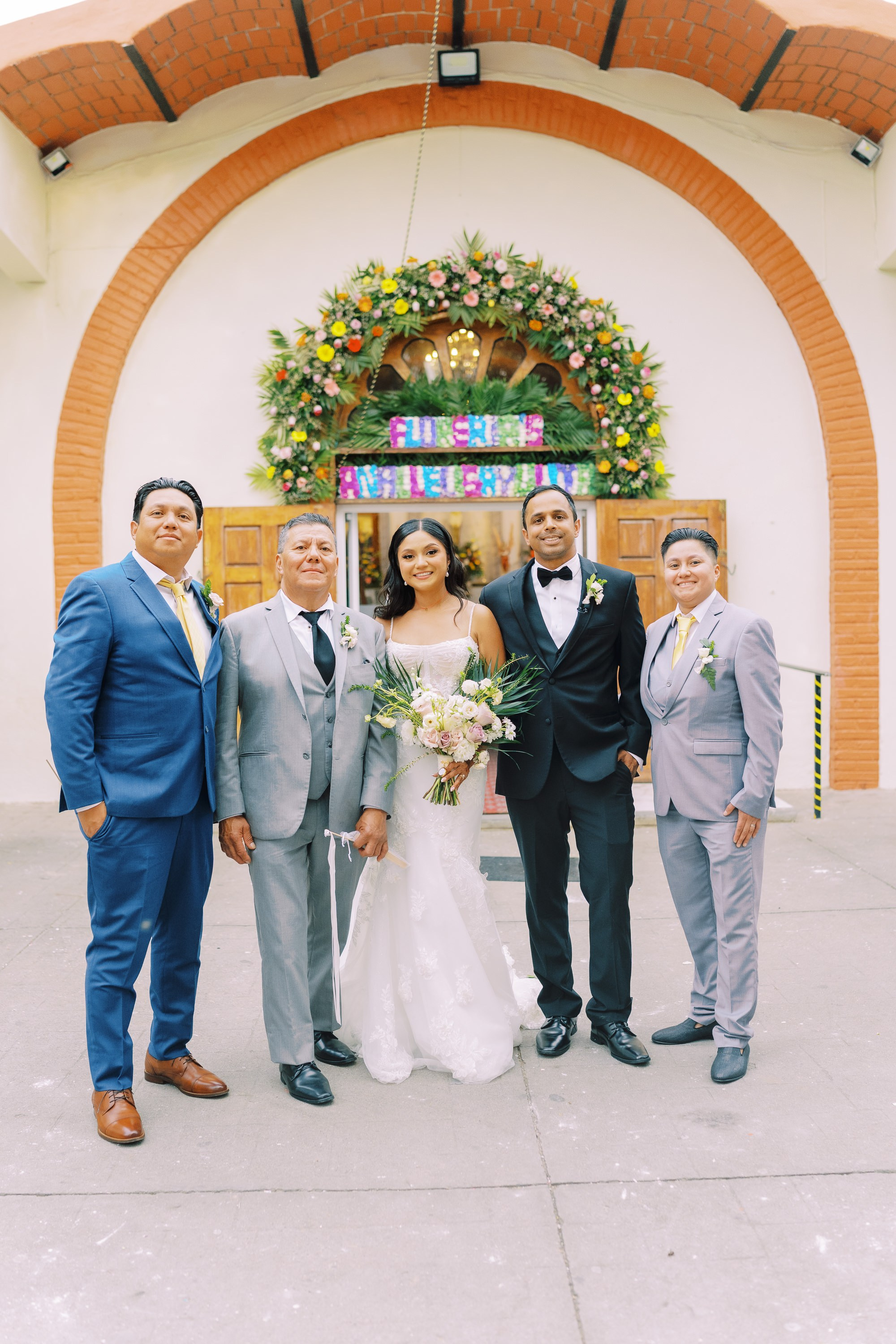 Jannet & Shan wedding in Sayulita church. Sayulita Wedding Photographer, Puerto Vallarta, Cabo