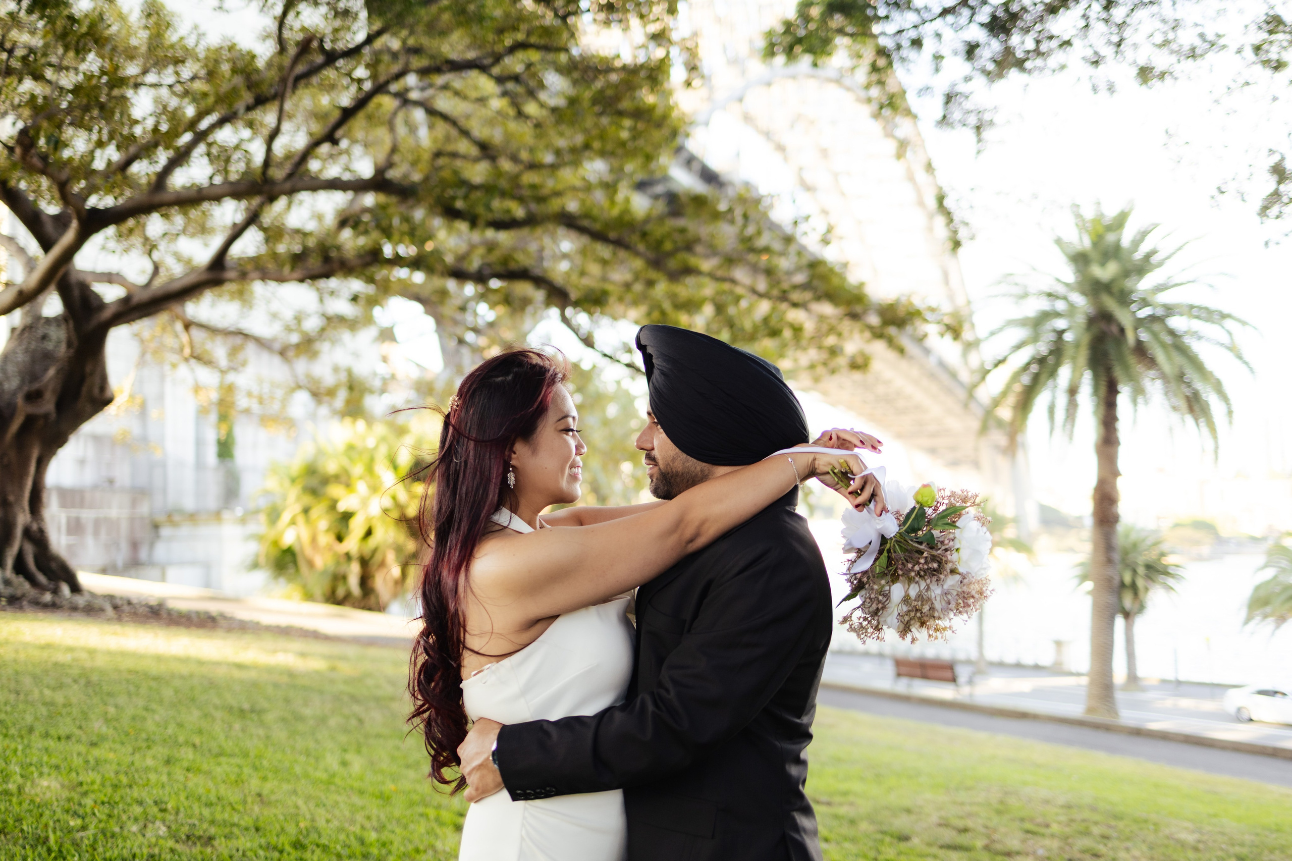 Sunshine and Harminder’s wedding photo session. True Story Photography