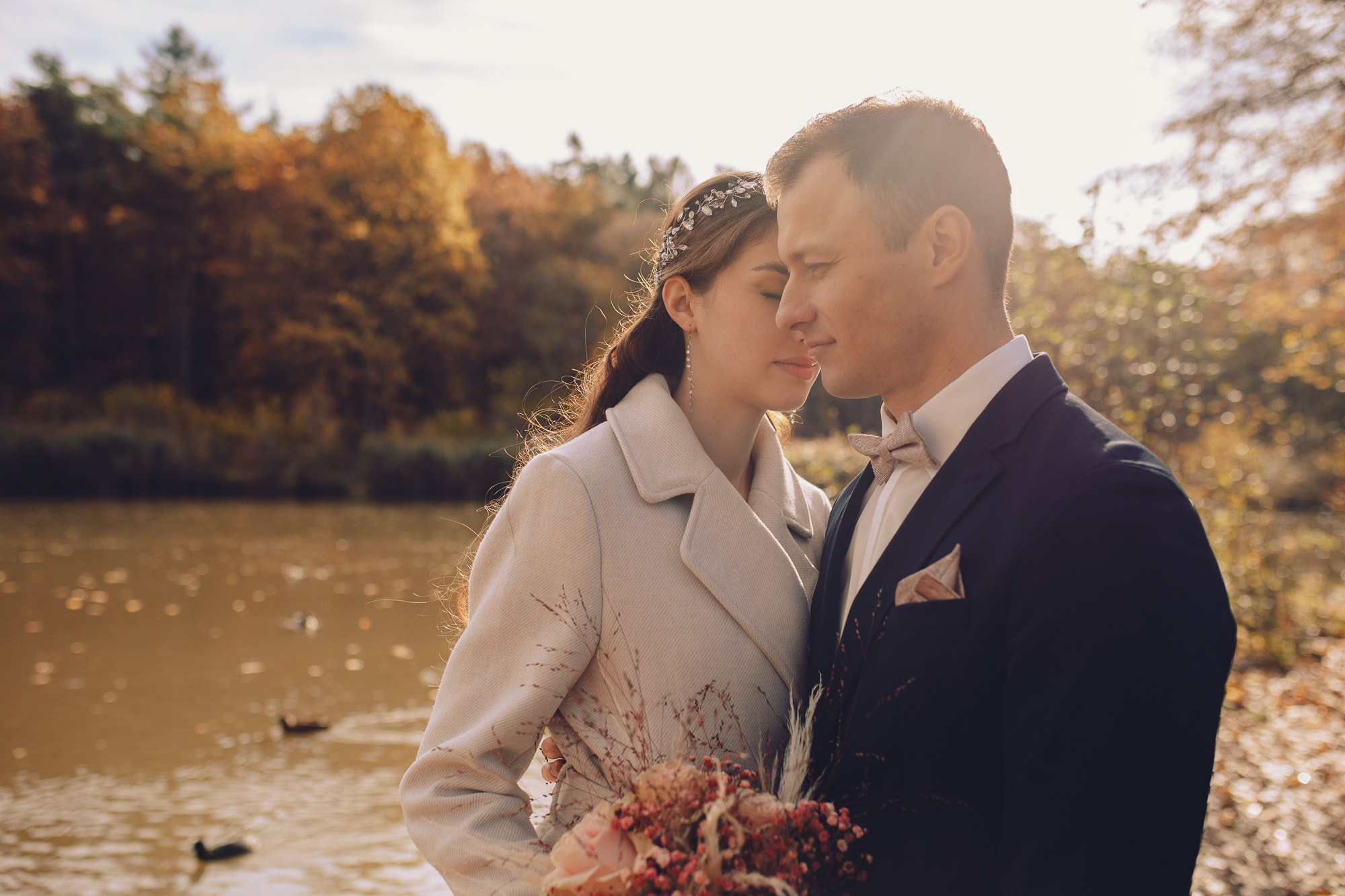 Hochzeitsshooting am Hollersee/ Sina & Sergei. Fotograf für Hochzeits- und Familienfotos in Buchen (Odenwald) Mosbach