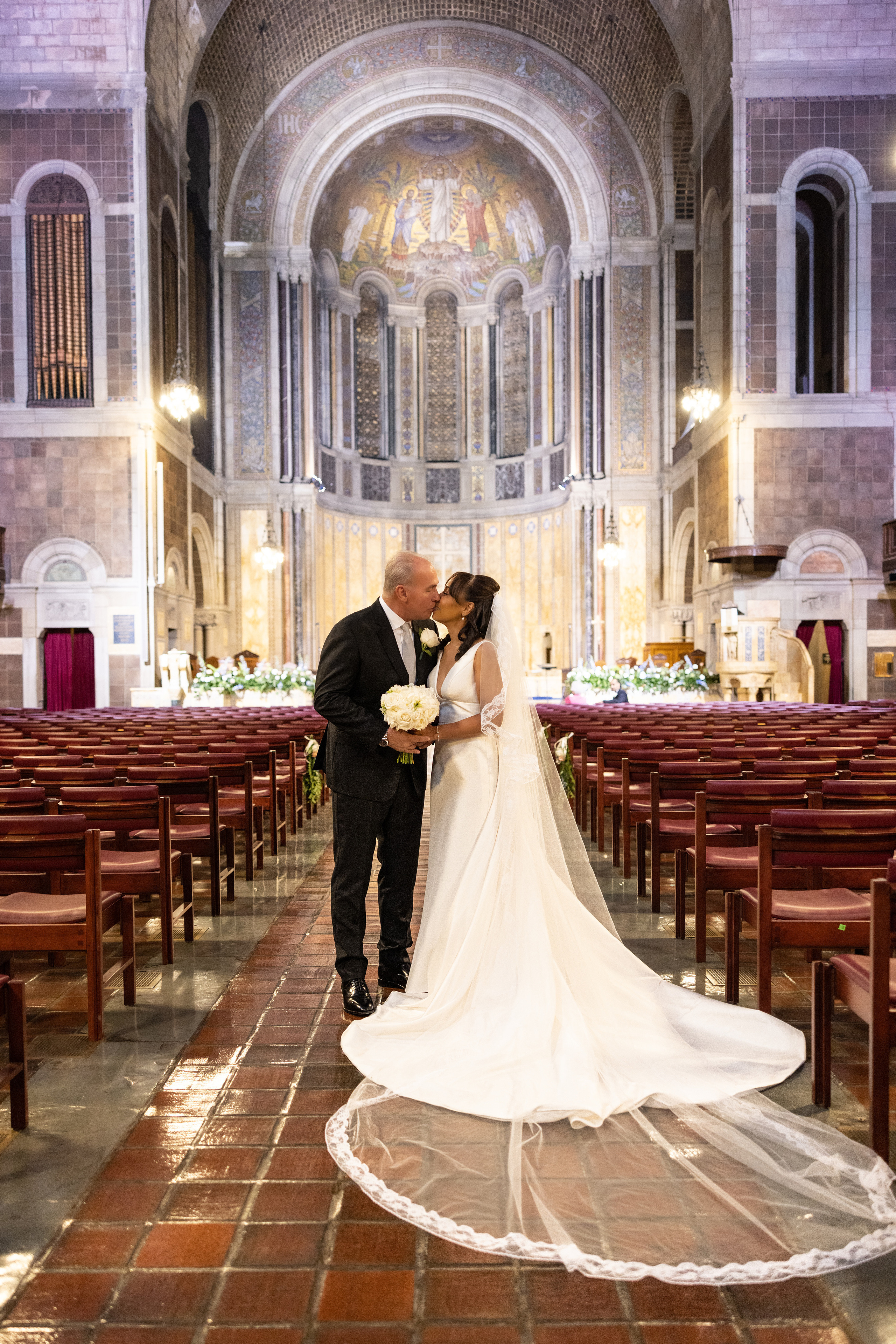 Marlene and Michael. Wedding and Event photography, Kisses + Veil