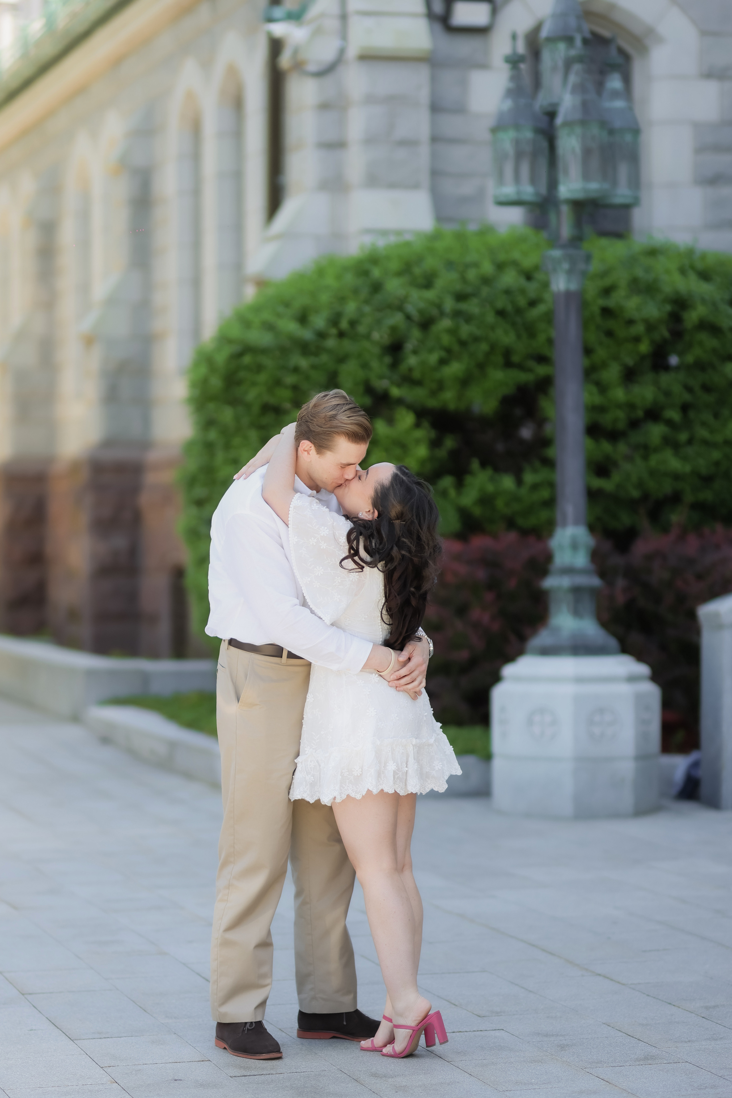 Engagement. Wedding and Event photography, Kisses + Veil