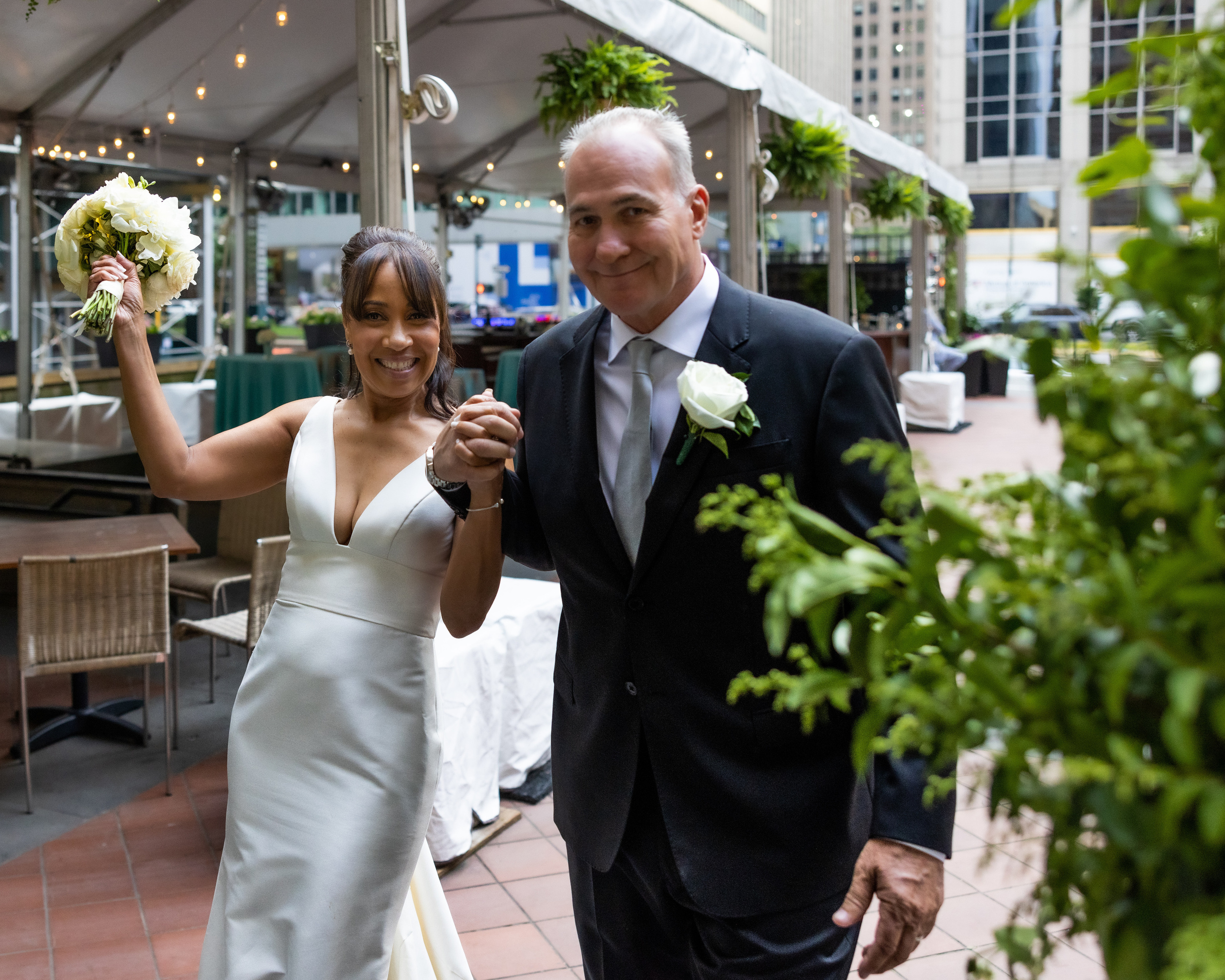 Marlene and Michael. Wedding and Event photography, Kisses + Veil