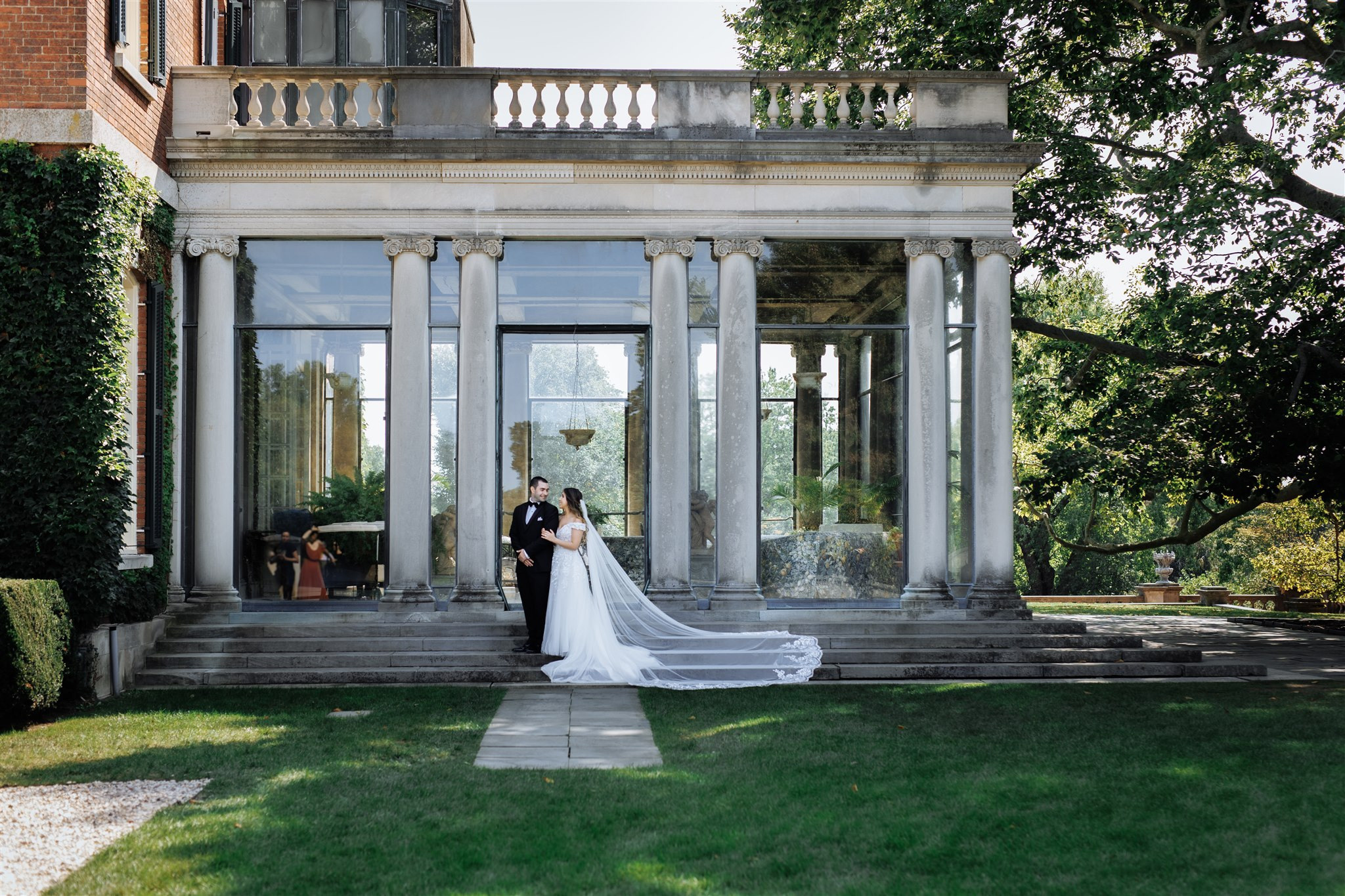 Sepideh and Greg. Wedding and Event photography, Kisses + Veil