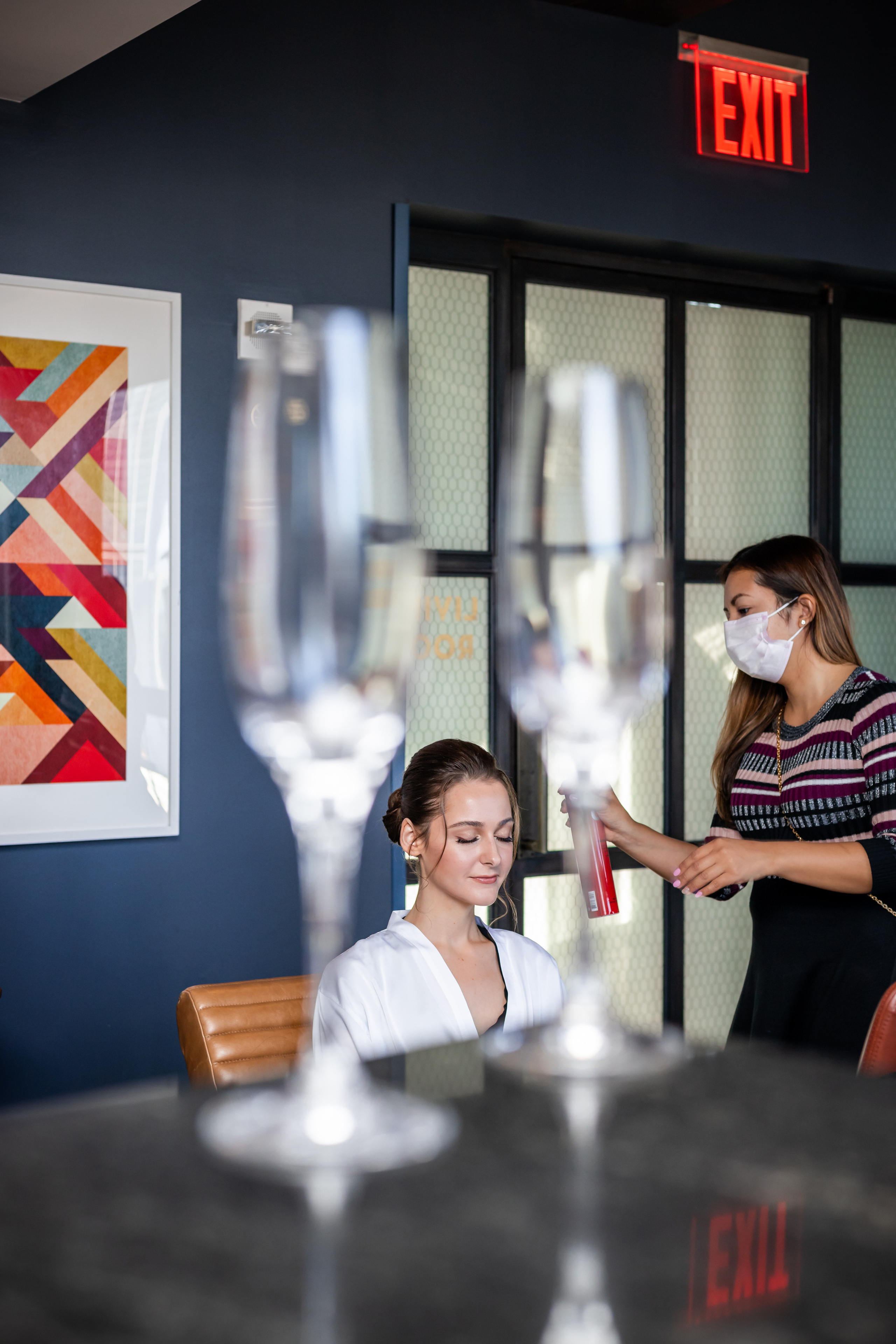 Angela and Alex. Wedding and Event photography, Kisses + Veil