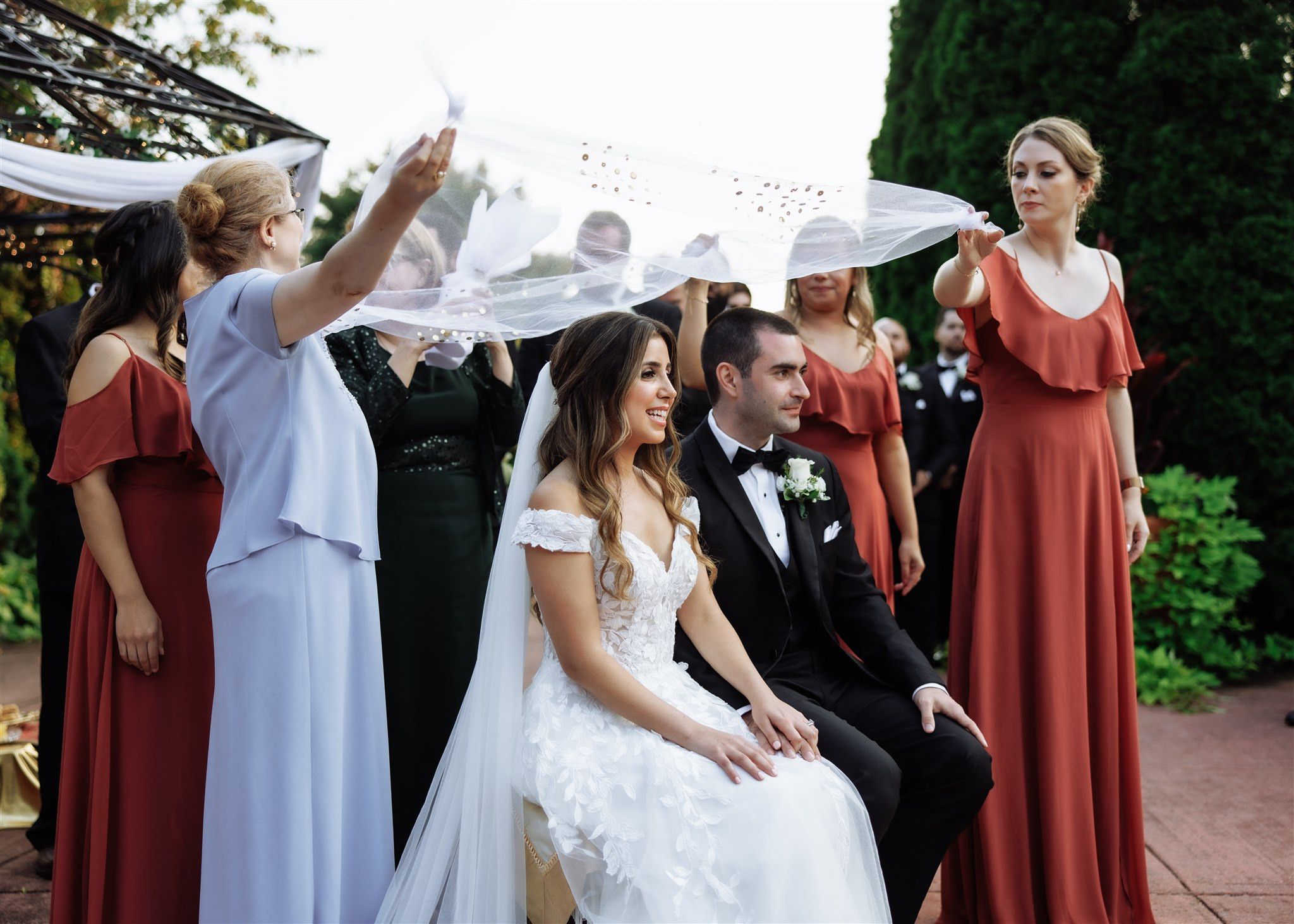 Sepideh and Greg. Wedding and Event photography, Kisses + Veil