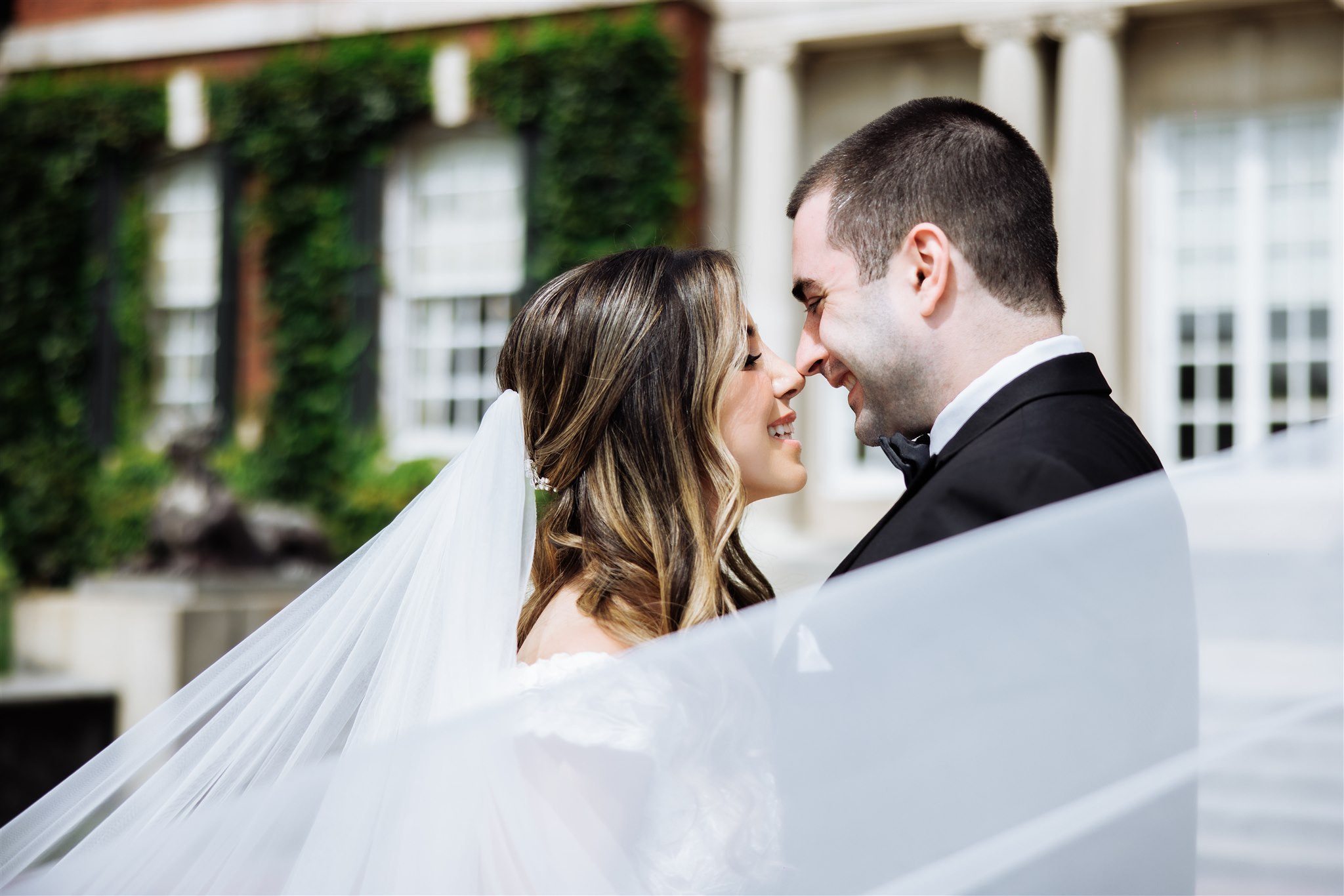 Sepideh and Greg. Wedding and Event photography, Kisses + Veil