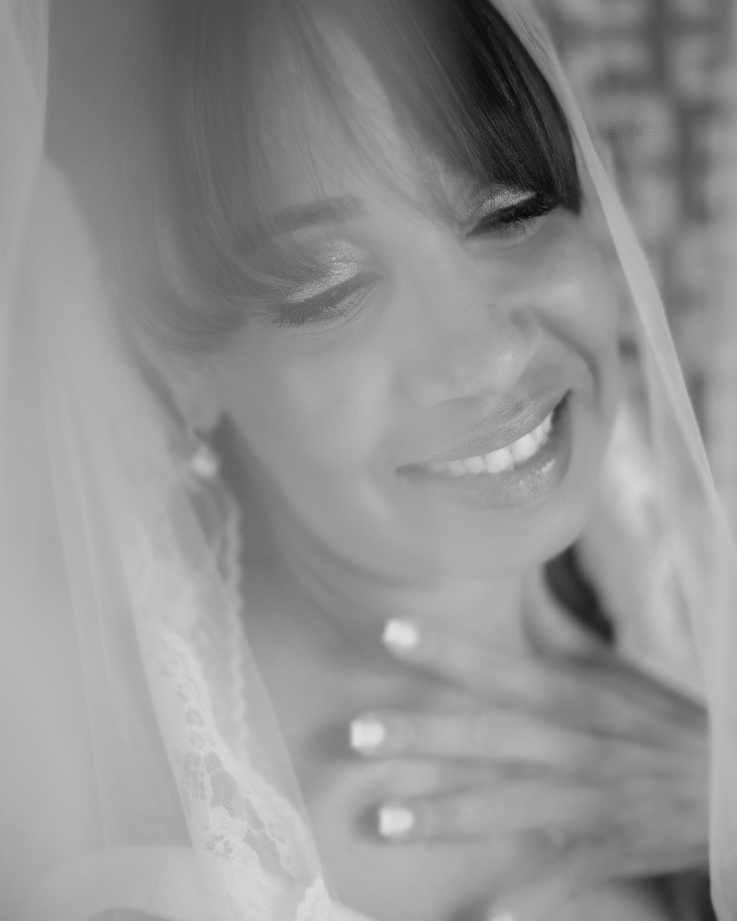 Marlene and Michael. Wedding and Event photography, Kisses + Veil