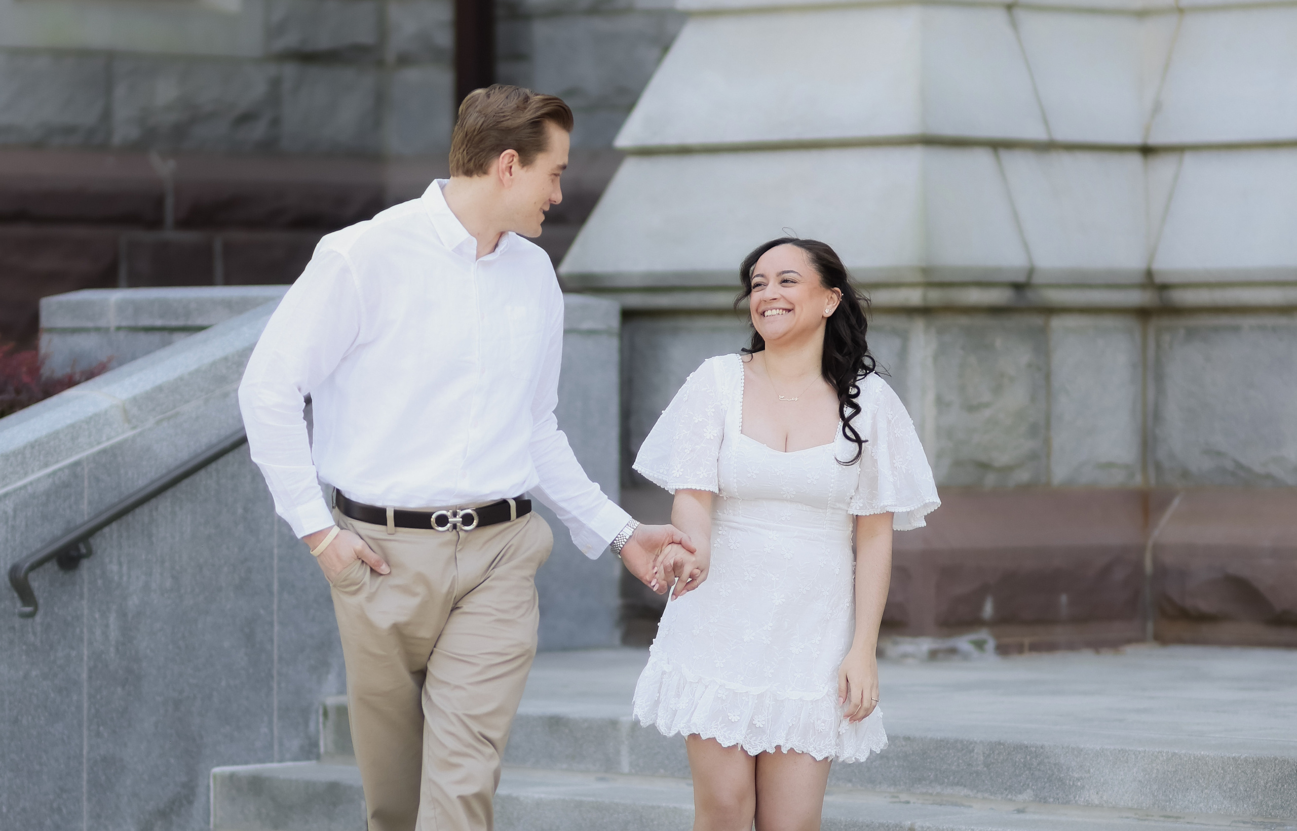 Engagement. Wedding and Event photography, Kisses + Veil