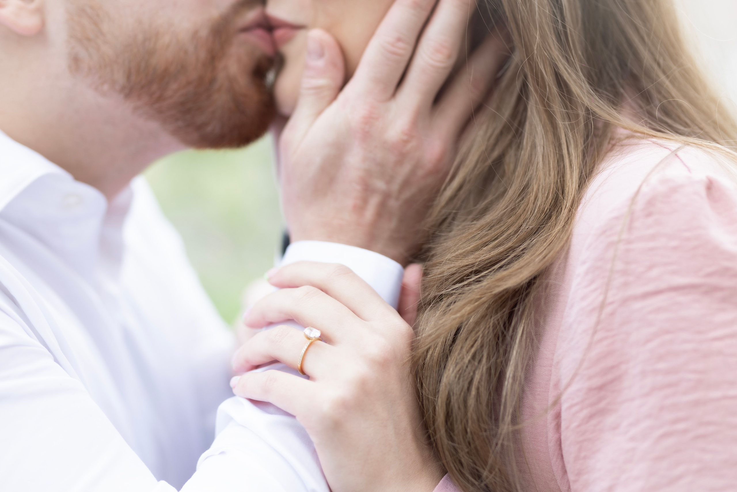 Engagement. Wedding and Event photography, Kisses + Veil