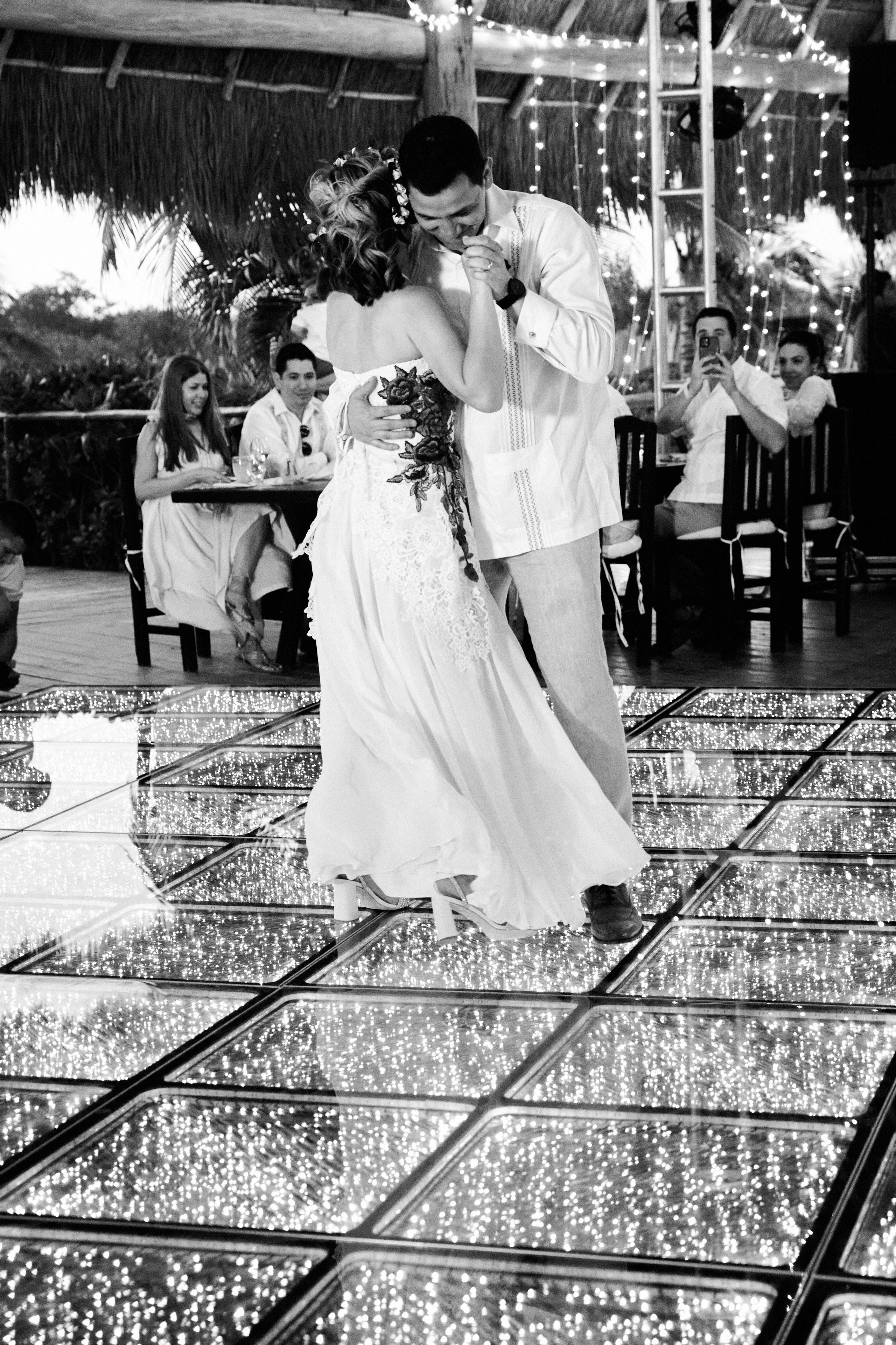 Riviera Maya beach wedding photography