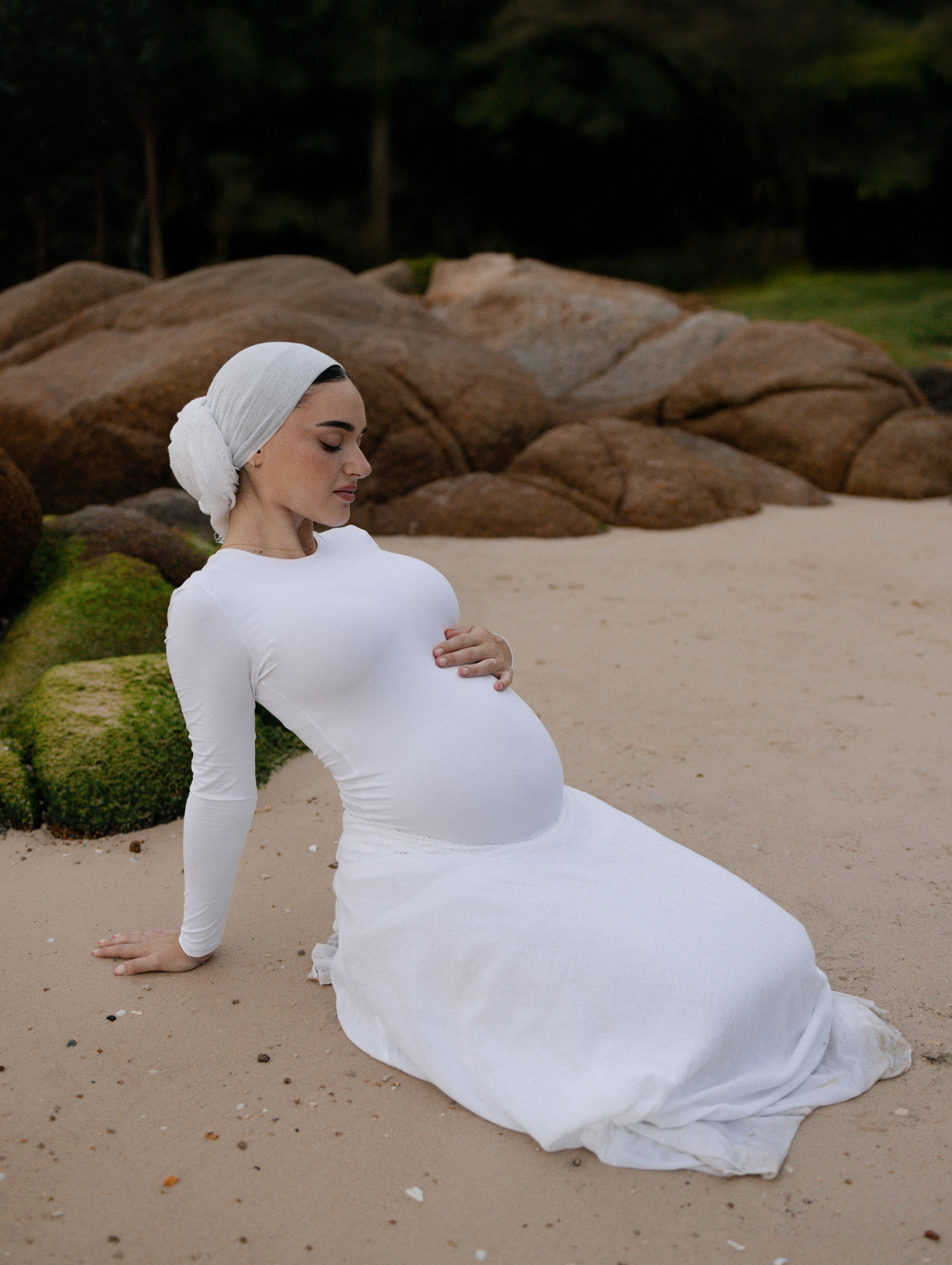 PREGNANCY. Photographer on Koh Samui