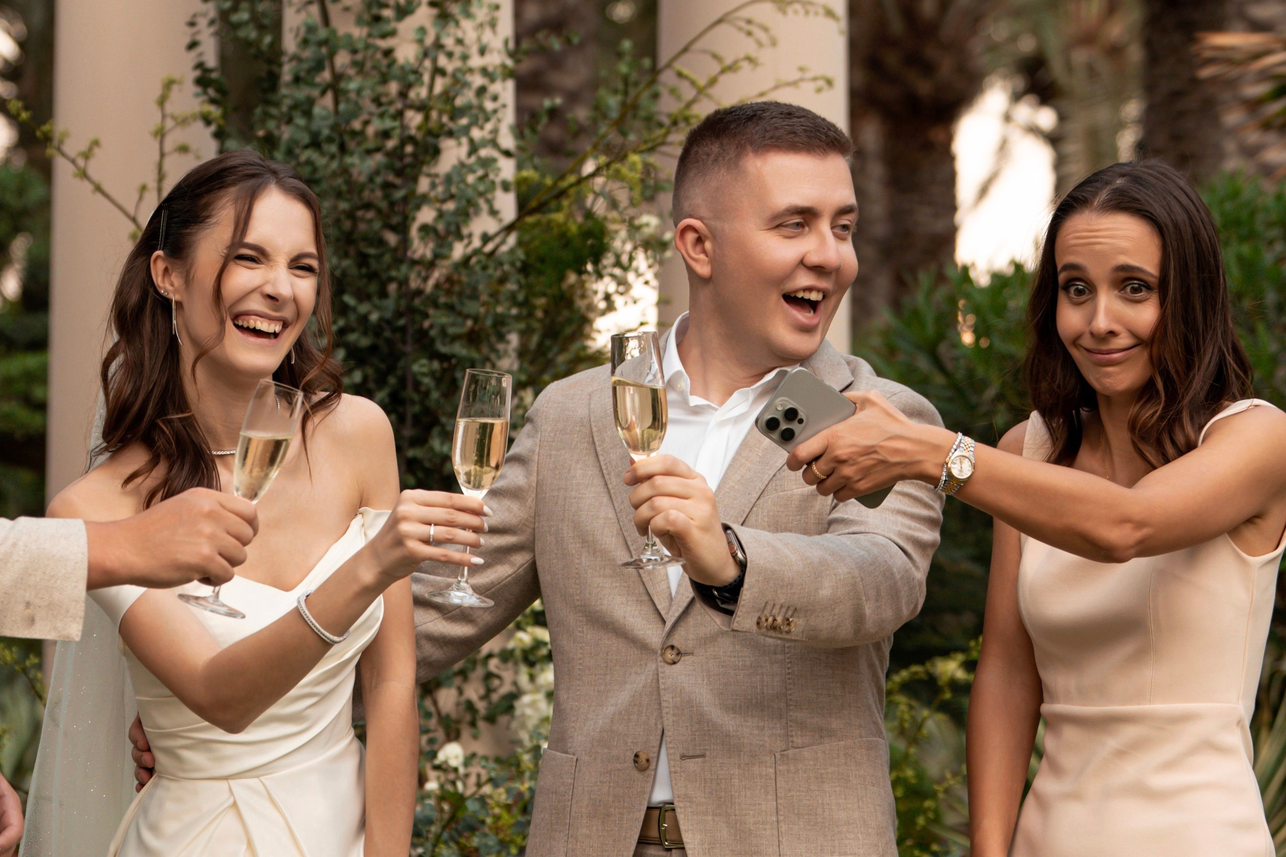 WEDDING. Photo and video production. Editing & retouching services. Training