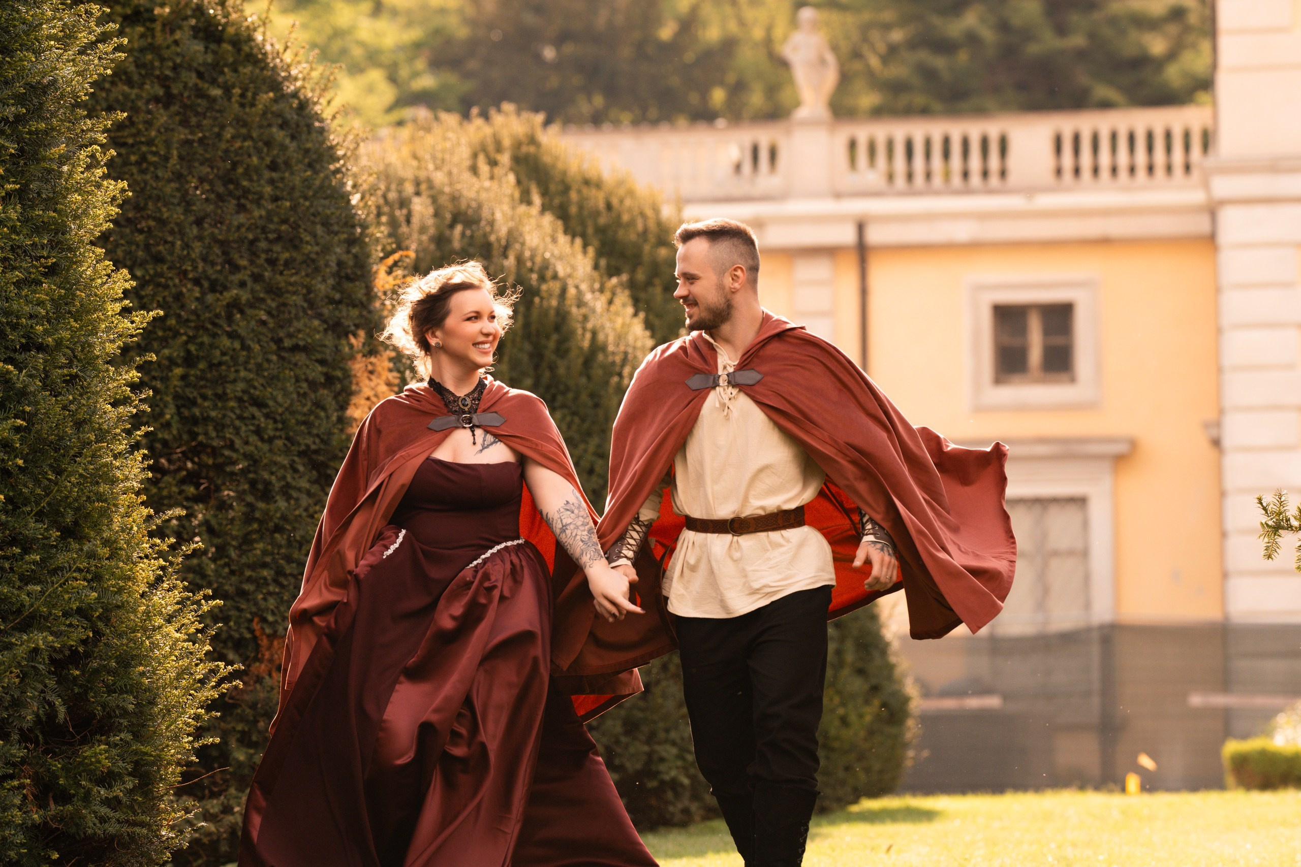 Medieval Love Story. Wedding Photographer Lake Como Ferrari Media Production