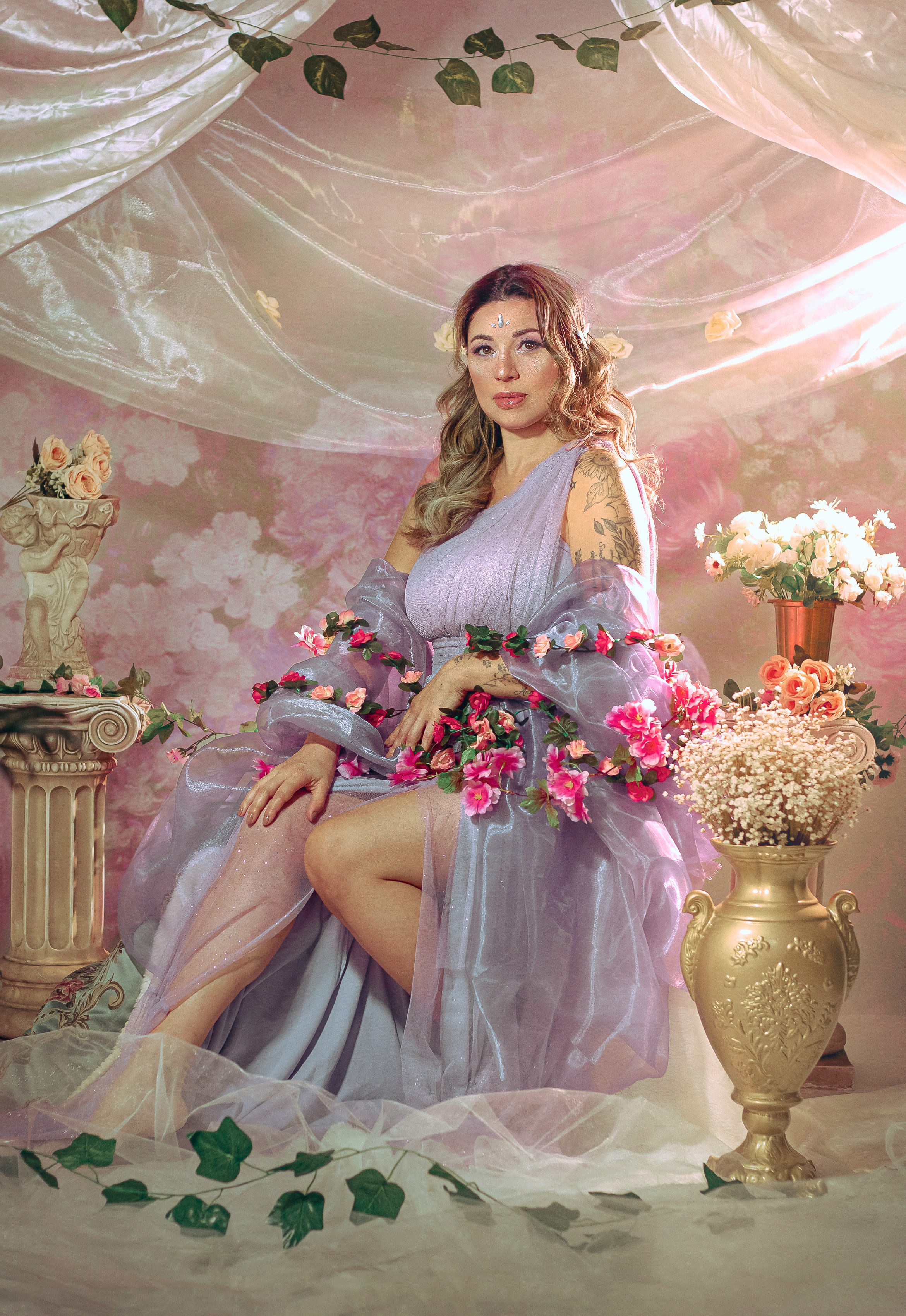 Ensaio Fine Art em Estúdio | Estilo Renascentista. Fotógrafa em são paulo — Fotos Autênticas