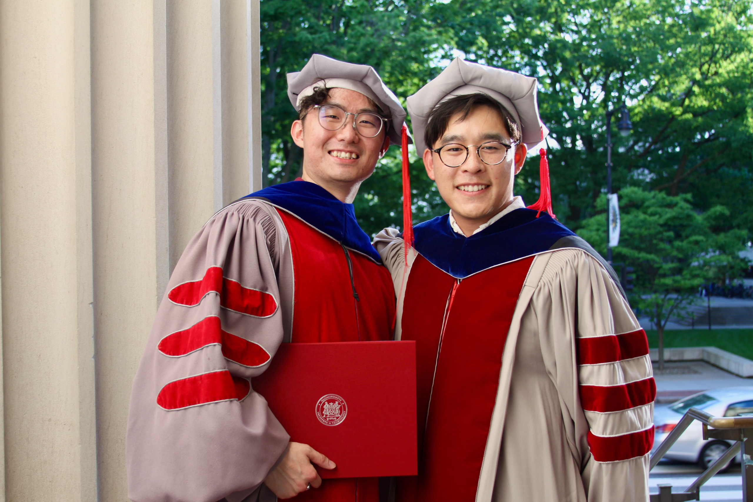 PhD graduation with Elton. Kelly Sang, graduation and portrait photographer in Boston