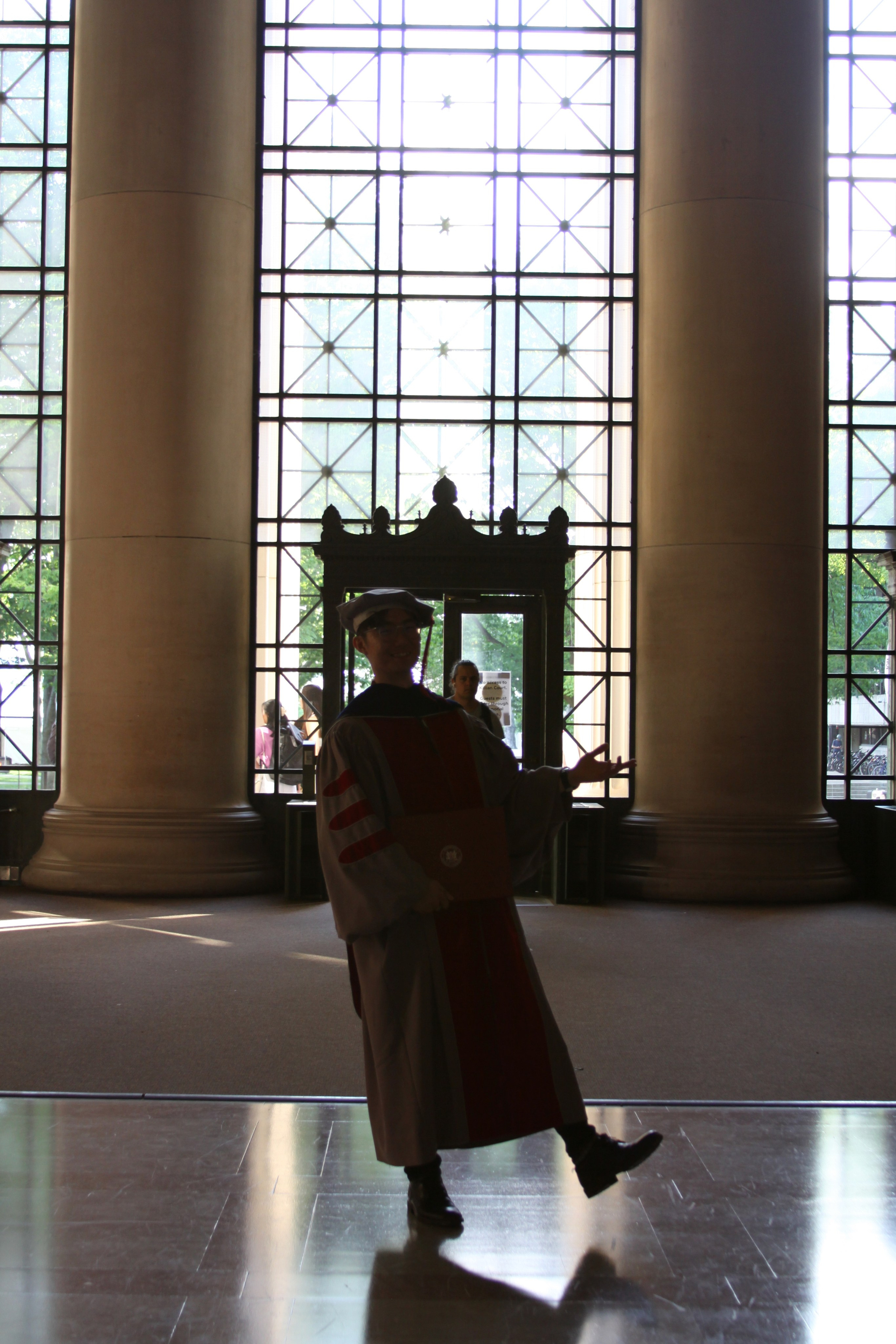 PhD graduation with Elton. Kelly Sang, graduation and portrait photographer in Boston