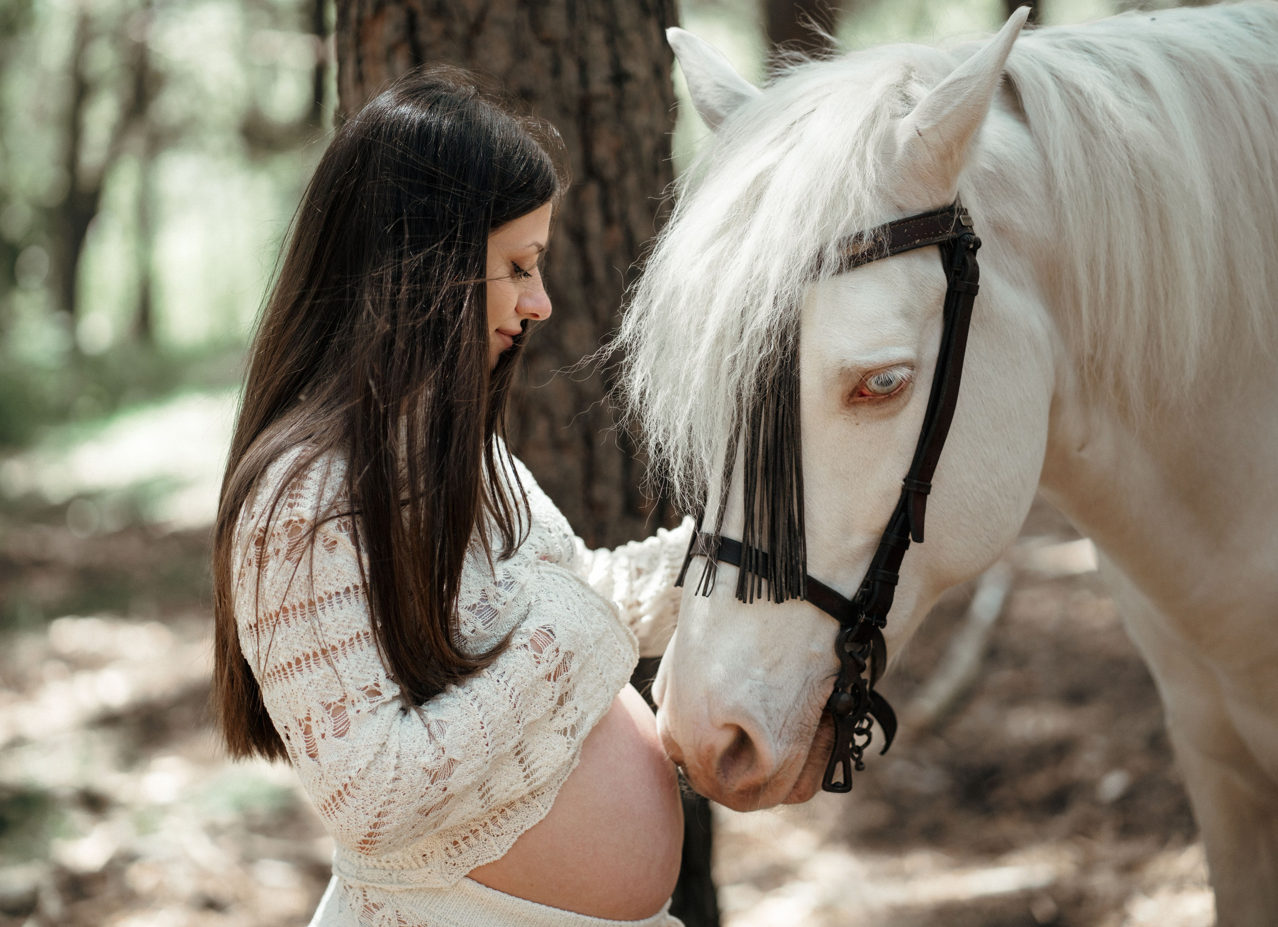 Конная фотосессия. Женские портреты в Мадриде — естественная красота и свет | Anna Maruleva