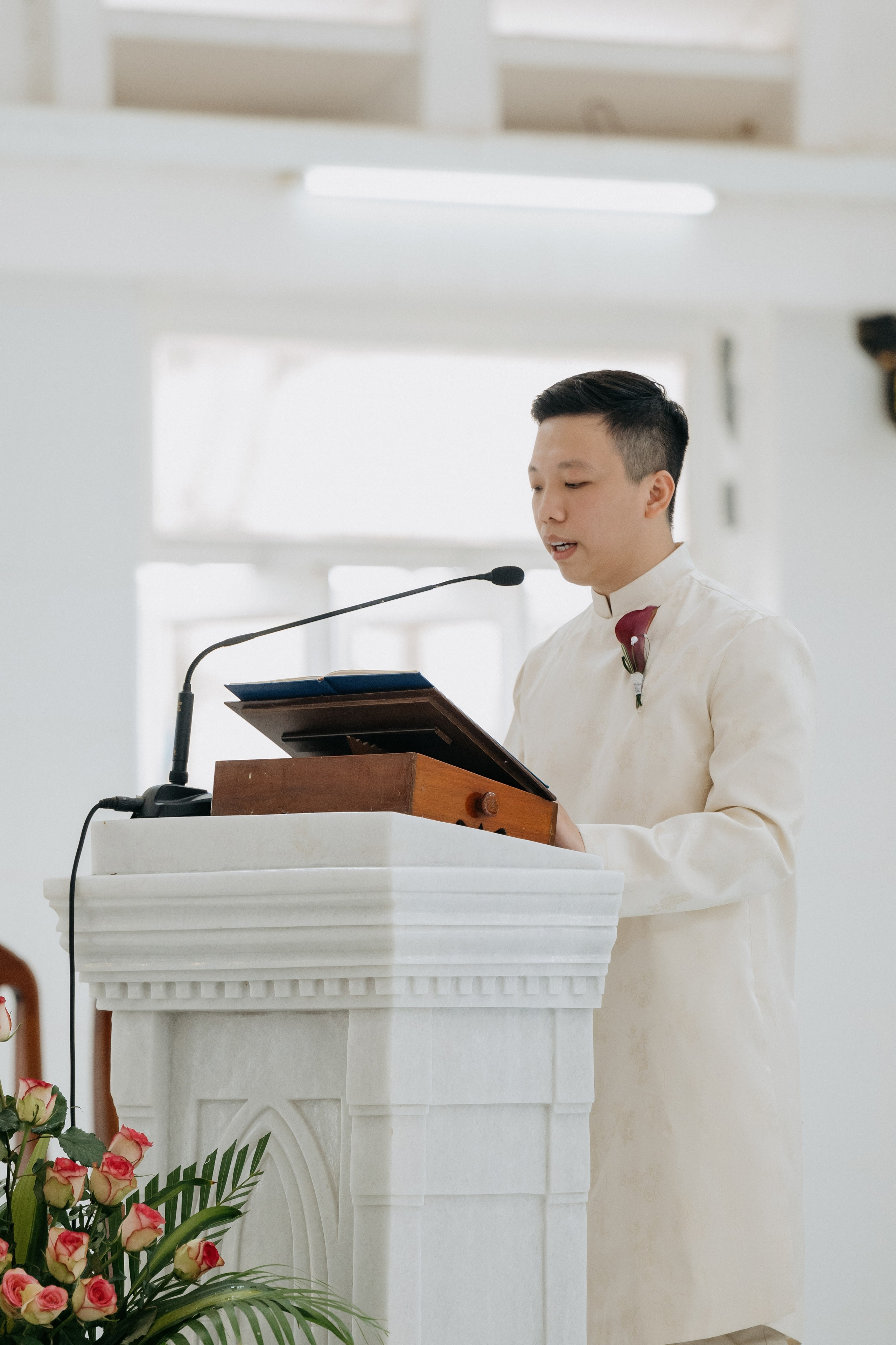 Church Wedding / TRANG & TUONG. Saigon Wedding Present | Art Beyond Moments