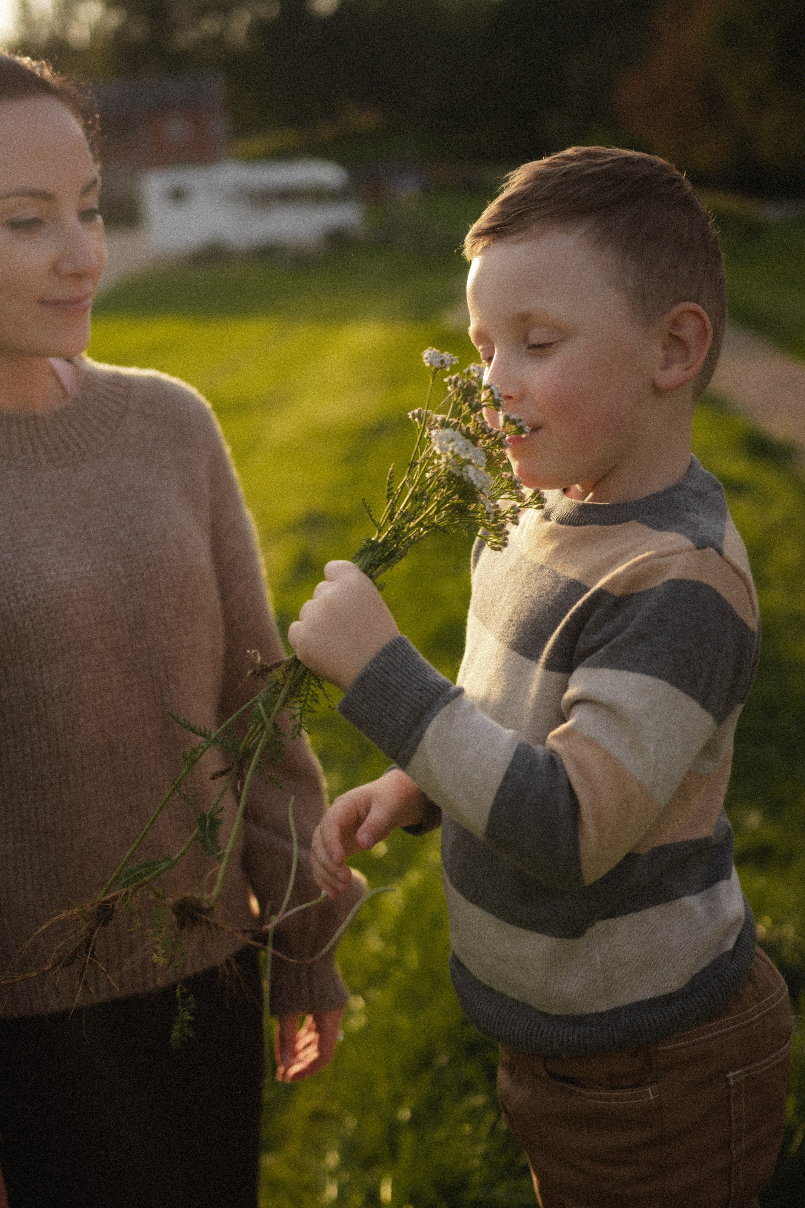 Mother and son’s story. Photographer in Gothenburg Aleksandra Stroganova