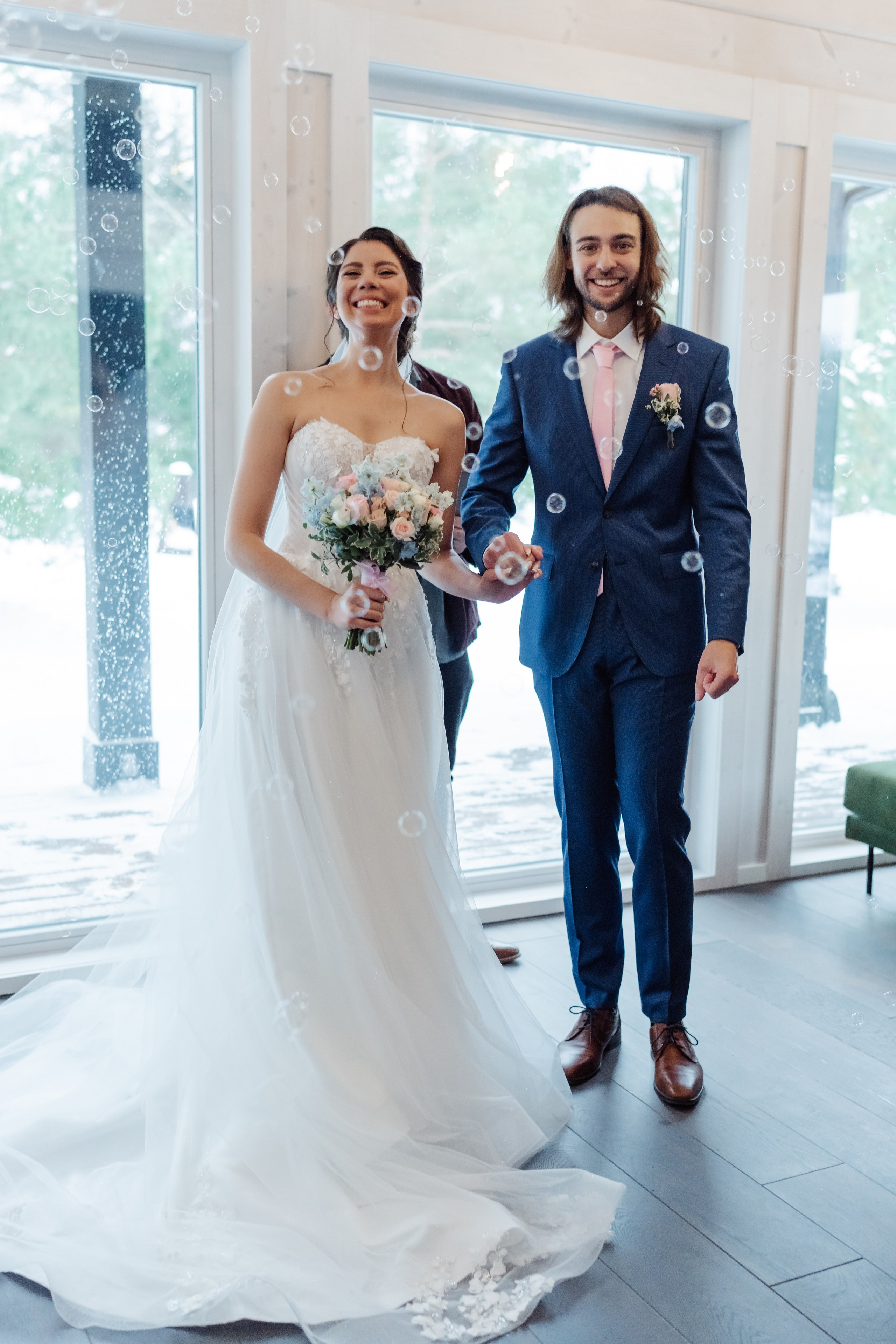 Winter bryllup. Bryllupsfotograf i hele Norge