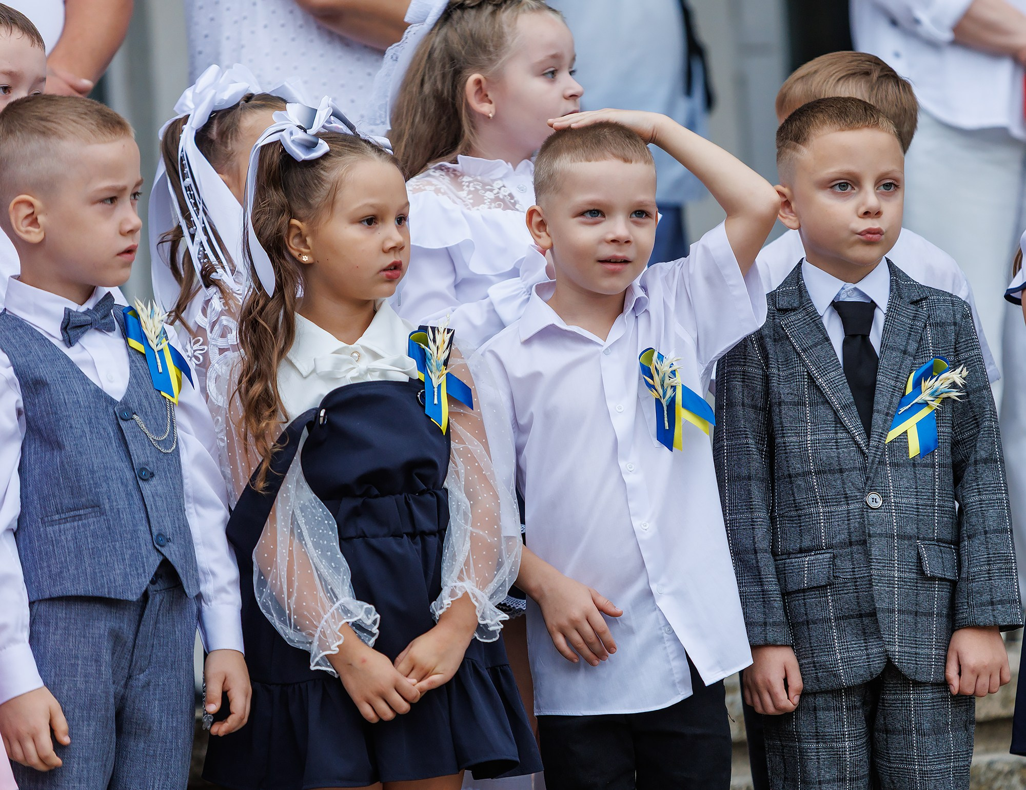 1 вересня першоклашки