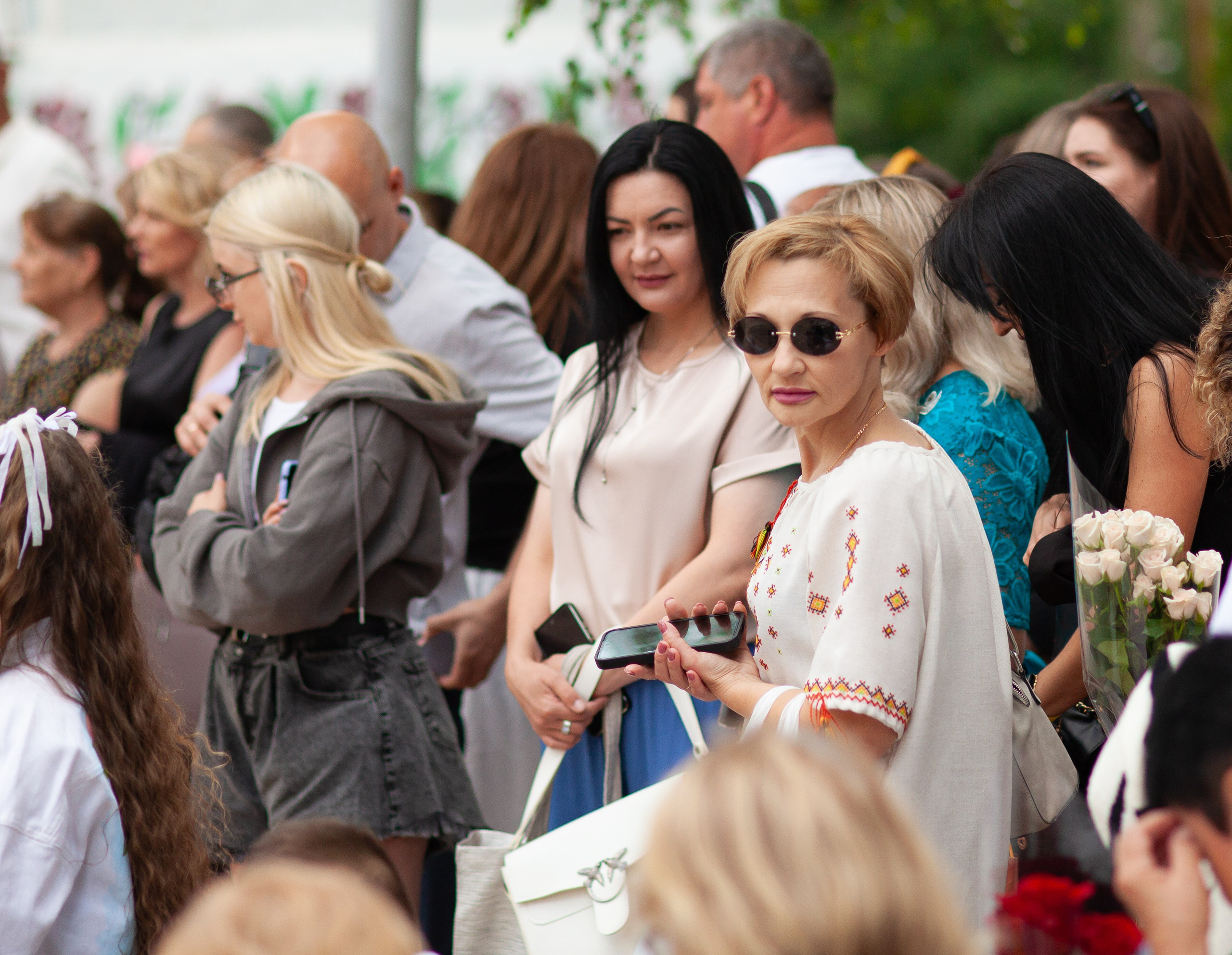 Пример фотосессии последний звонок и выпускной 11А, все в куче по очереди