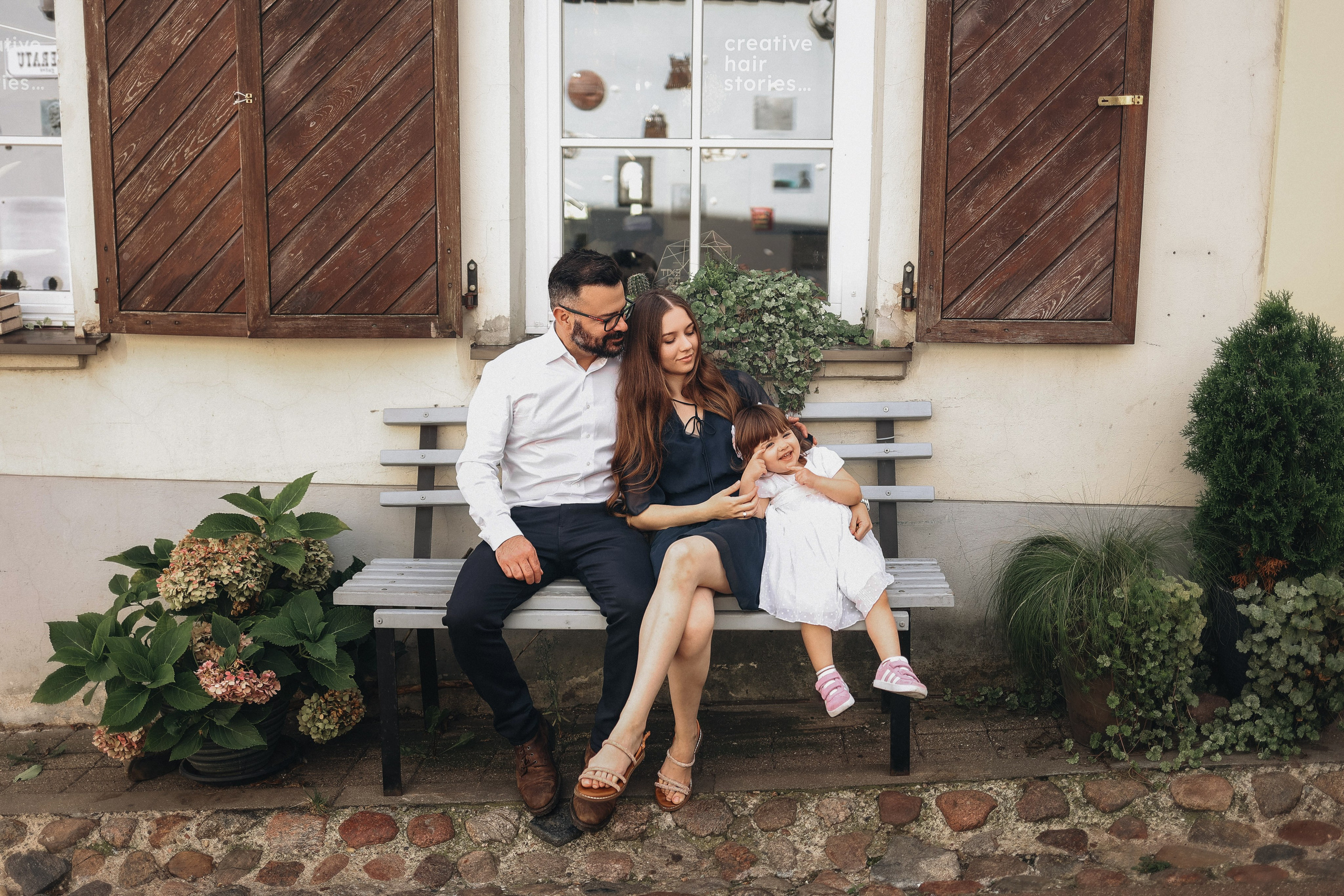 Семейная прогулка в сердце Вильнюса. Семейный и детский фотограф в Вильнюсе Светлана Наумова