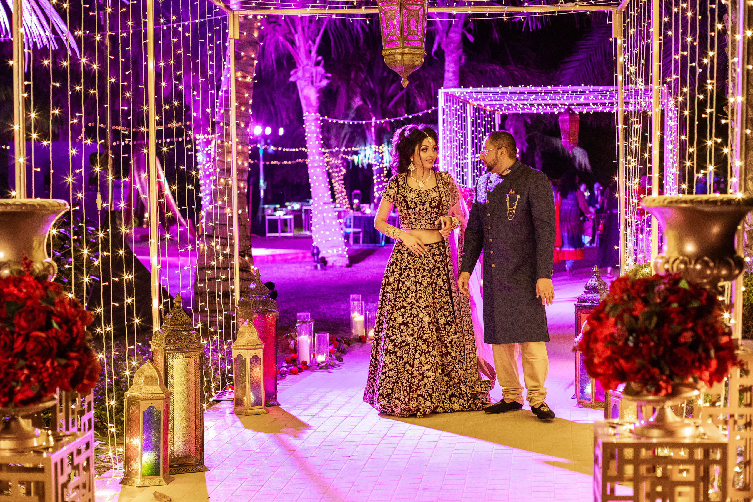 Indian Wedding in UAE. Wedding female photo and video studio in UAE