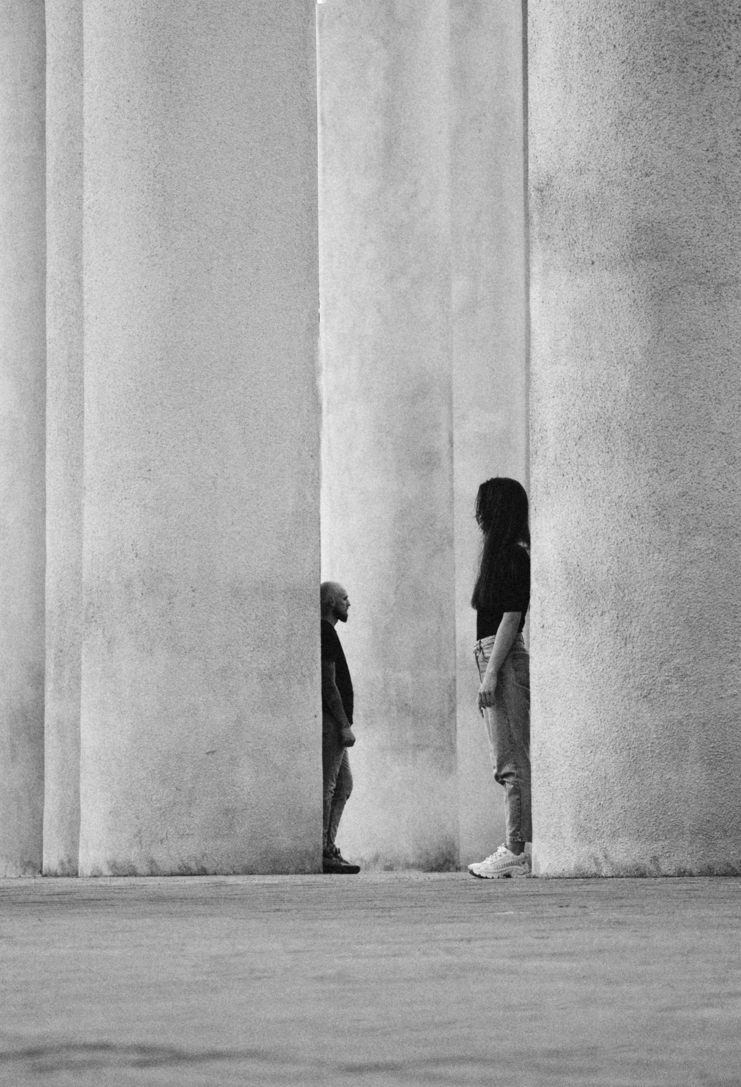 LoveStory Outdoor B&W. Портретный фотограф в Кракове Анна Бовтюк