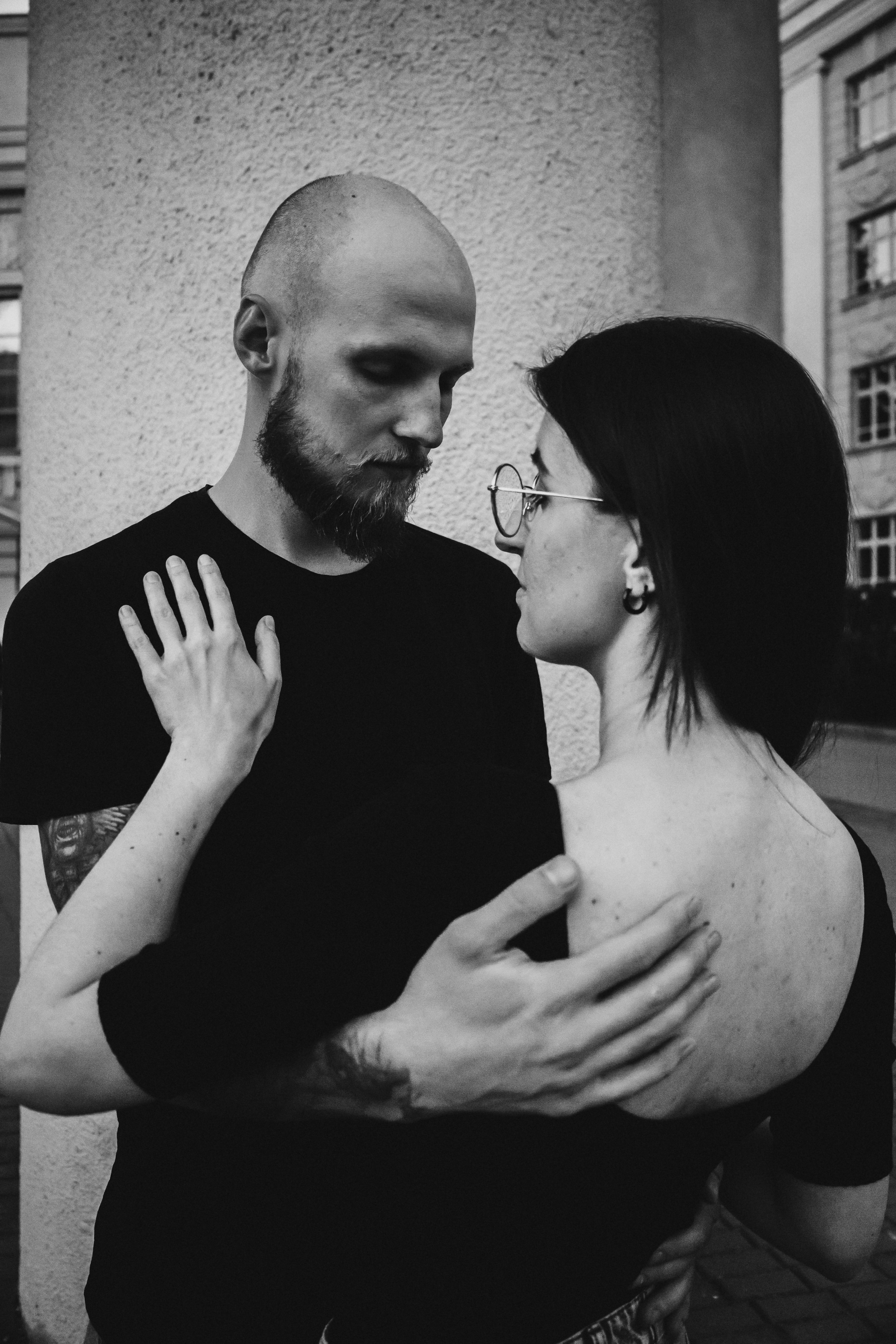 LoveStory Outdoor B&W. Портретный фотограф в Кракове Анна Бовтюк