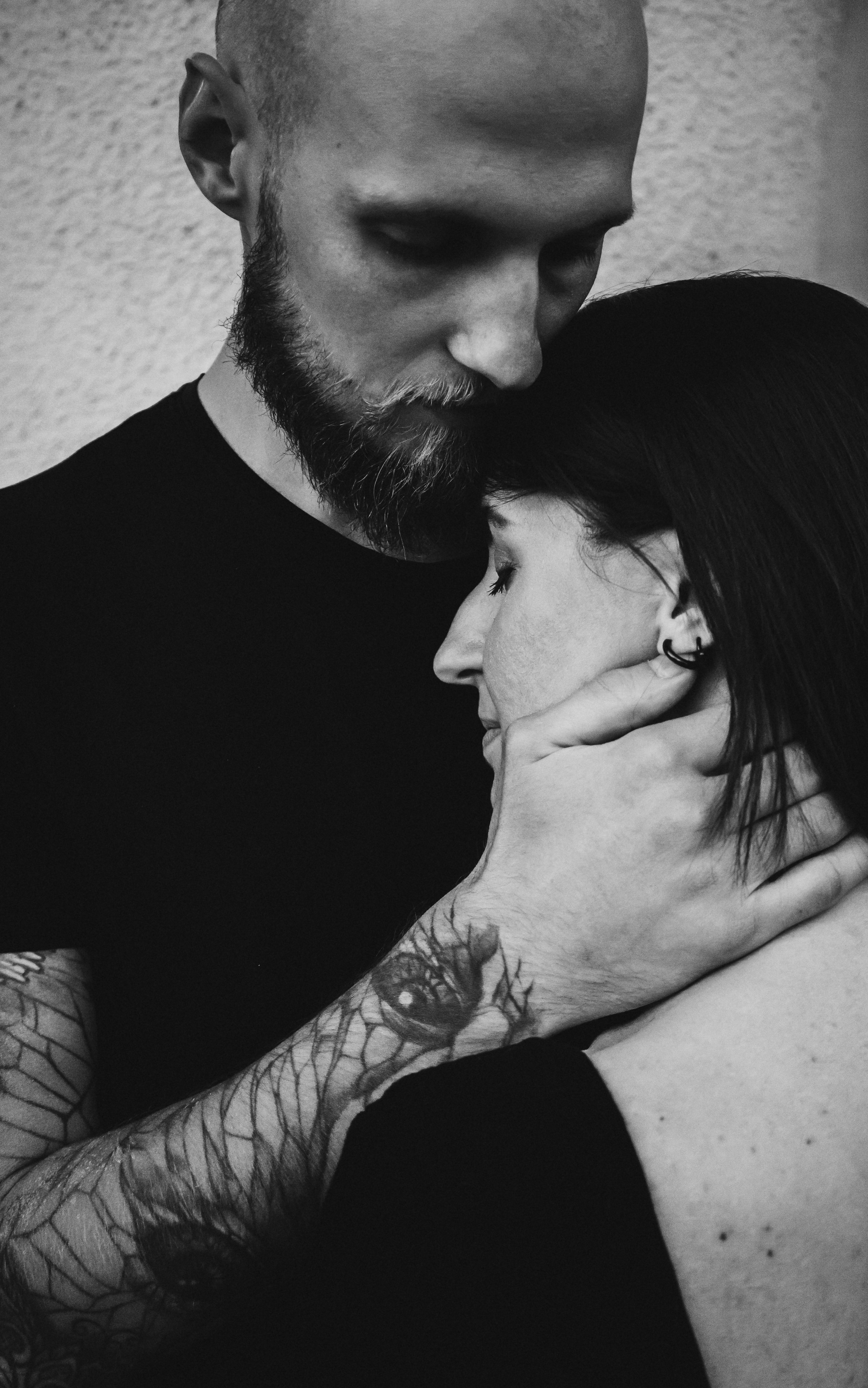 LoveStory Outdoor B&W. Портретный фотограф в Кракове Анна Бовтюк