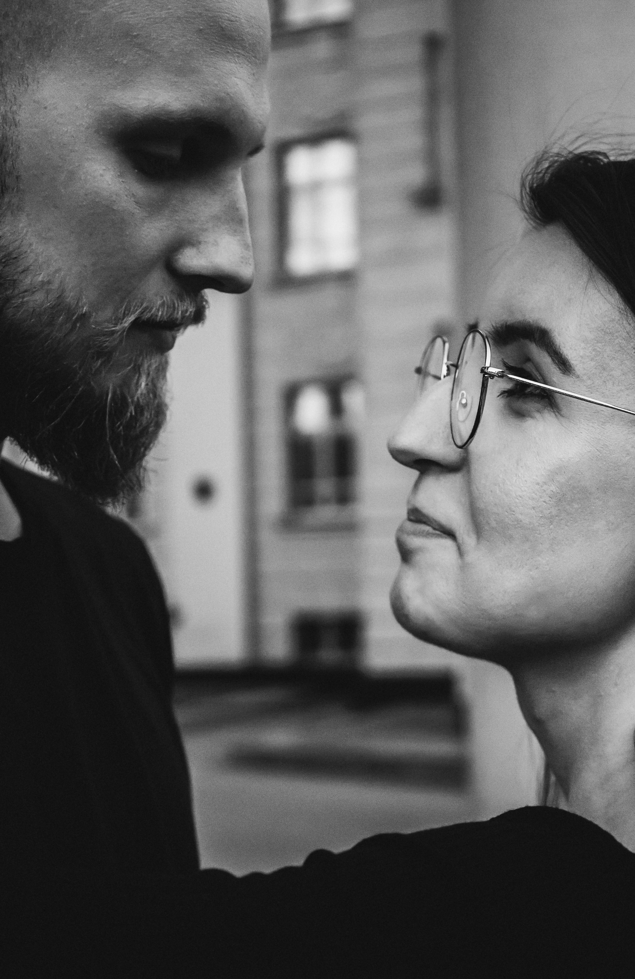 LoveStory Outdoor B&W. Портретный фотограф в Кракове Анна Бовтюк