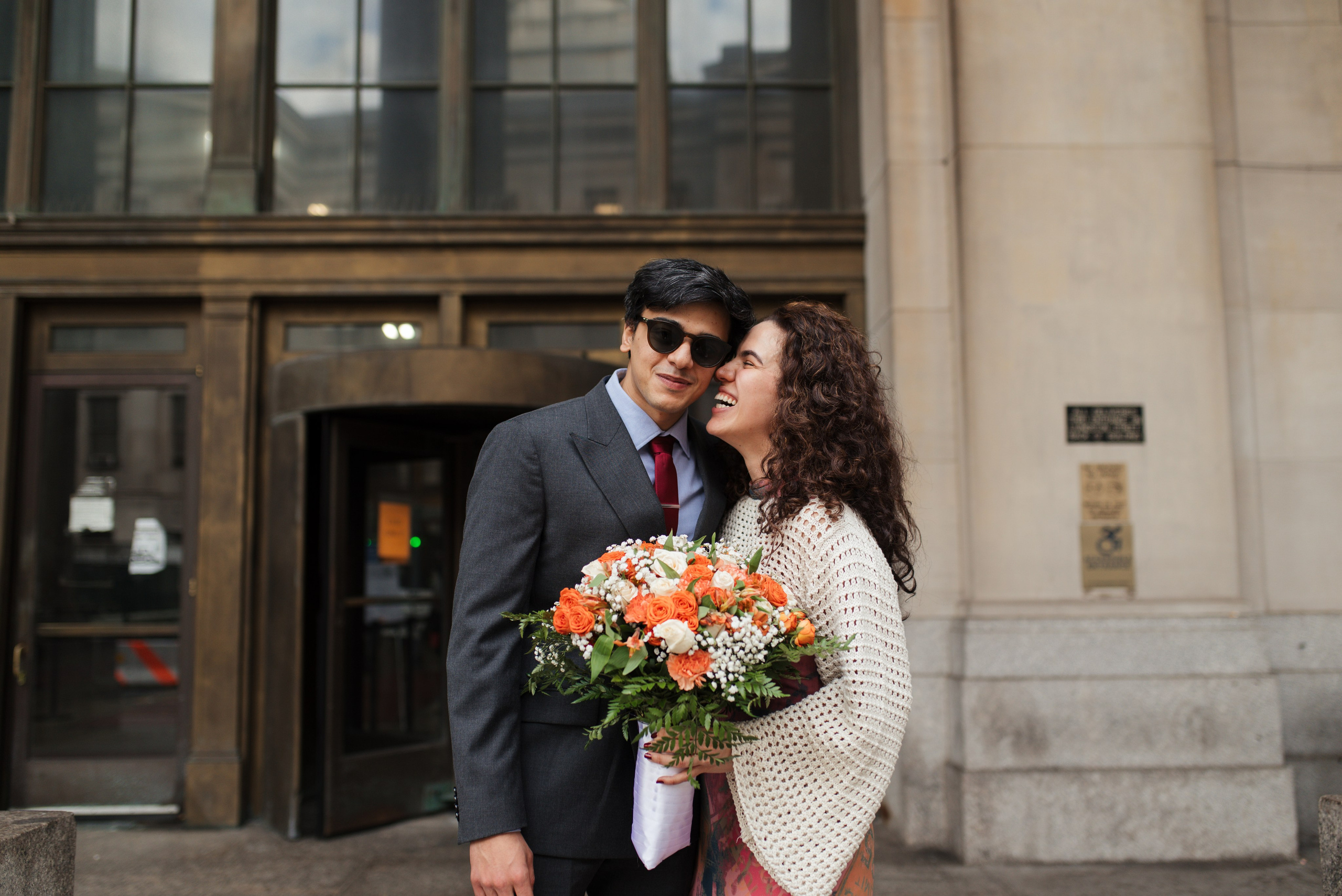 City Hall Wedding. Irina Goncharenko — NYC Photographer