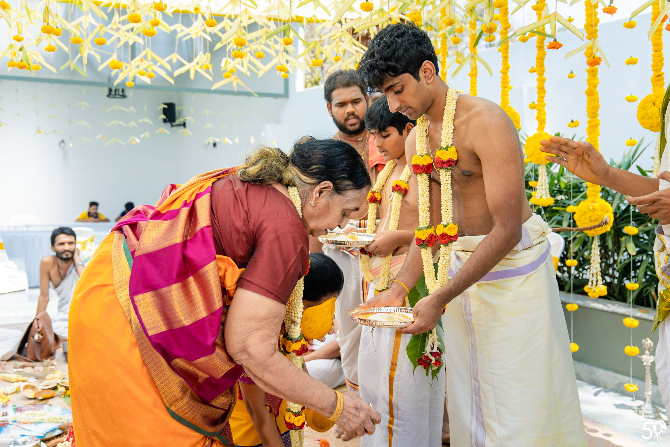 SANJAY AND SAKETH UPANAYANA. 50mm STUDIOS