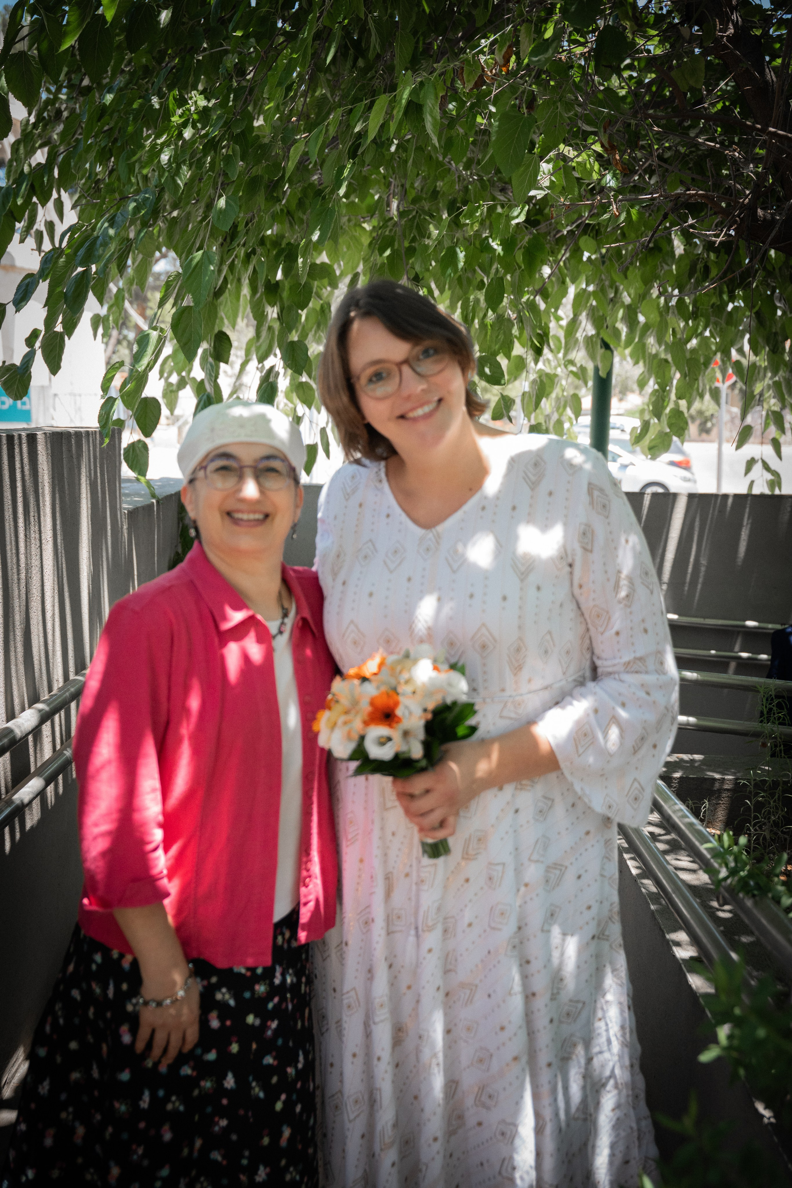 Chuppah of Yael & Raz, Hod Hasharon, July 2026. Divign By Tehilah — Meaningful Graphic Design & Photography