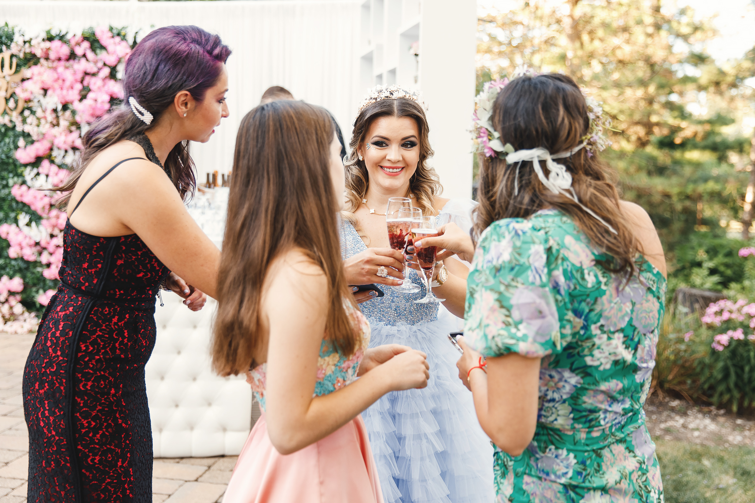 Katrina’s birthday. Wedding family event photographer in Chicago Nick Yushevich