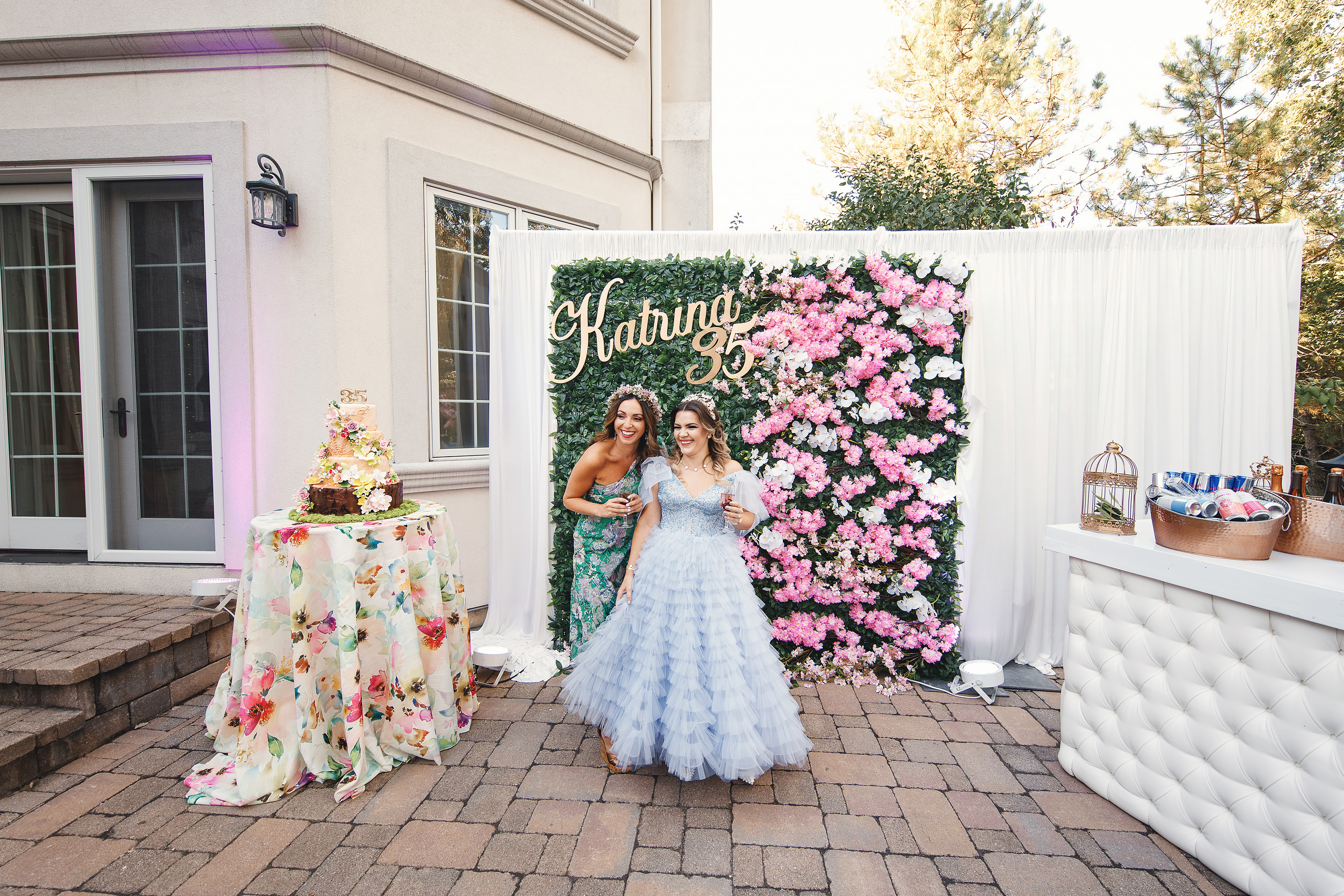 Katrina’s birthday. Wedding family event photographer in Chicago Nick Yushevich