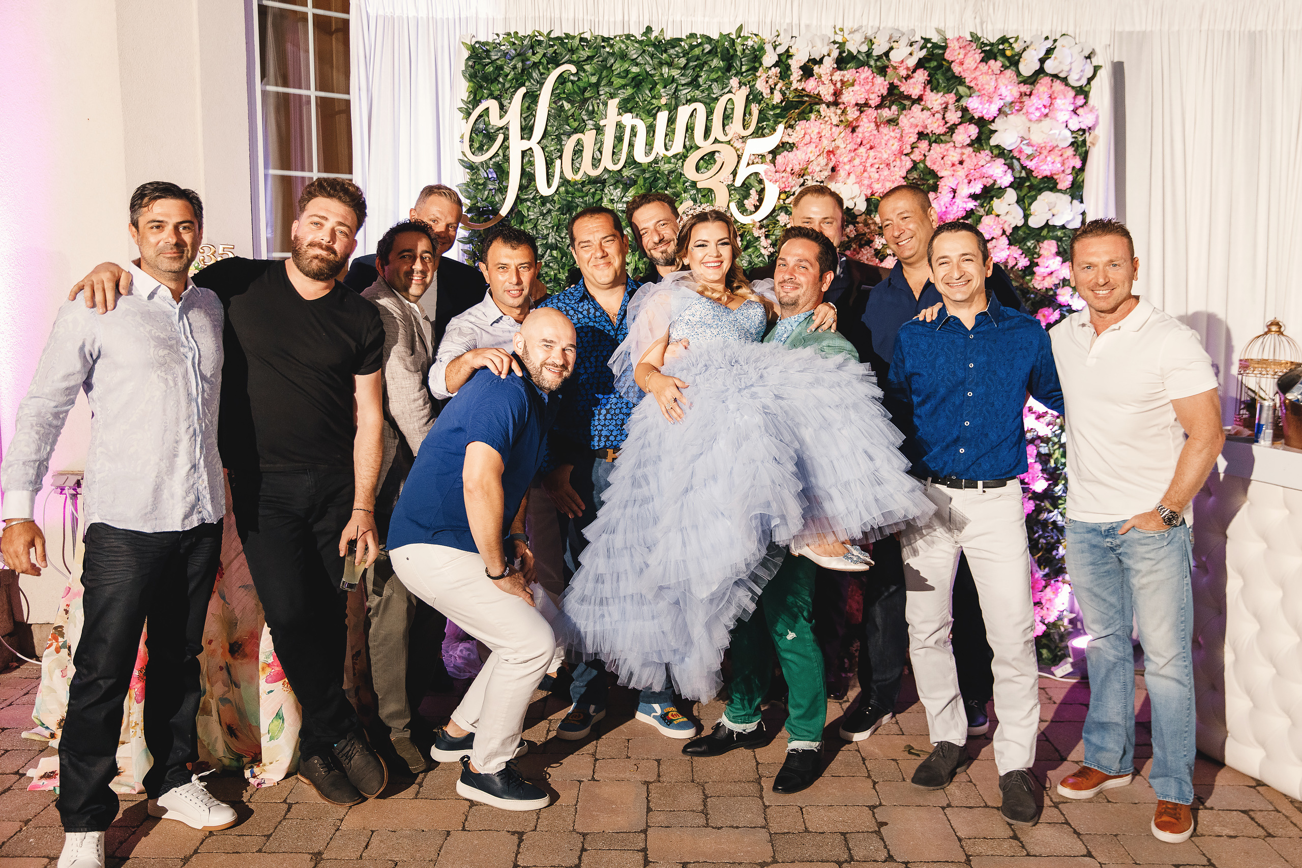 Katrina’s birthday. Wedding family event photographer in Chicago Nick Yushevich