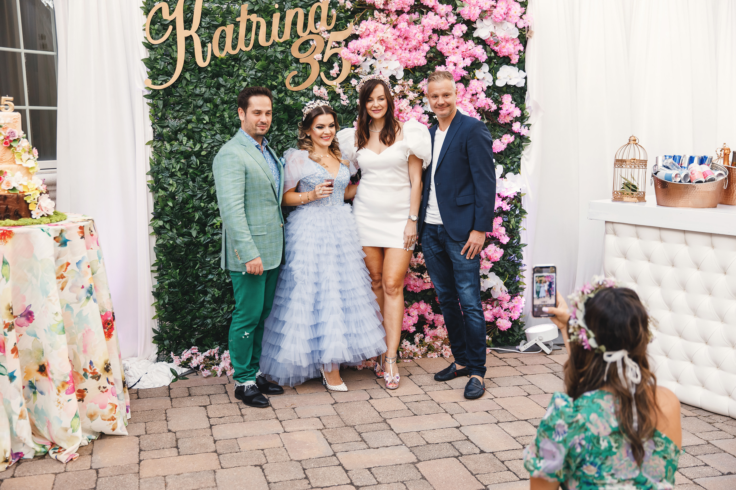 Katrina’s birthday. Wedding family event photographer in Chicago Nick Yushevich