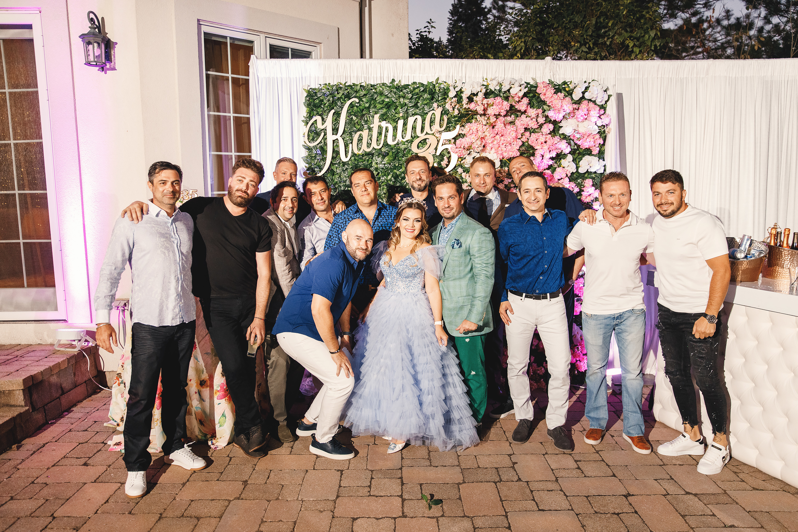 Katrina’s birthday. Wedding family event photographer in Chicago Nick Yushevich